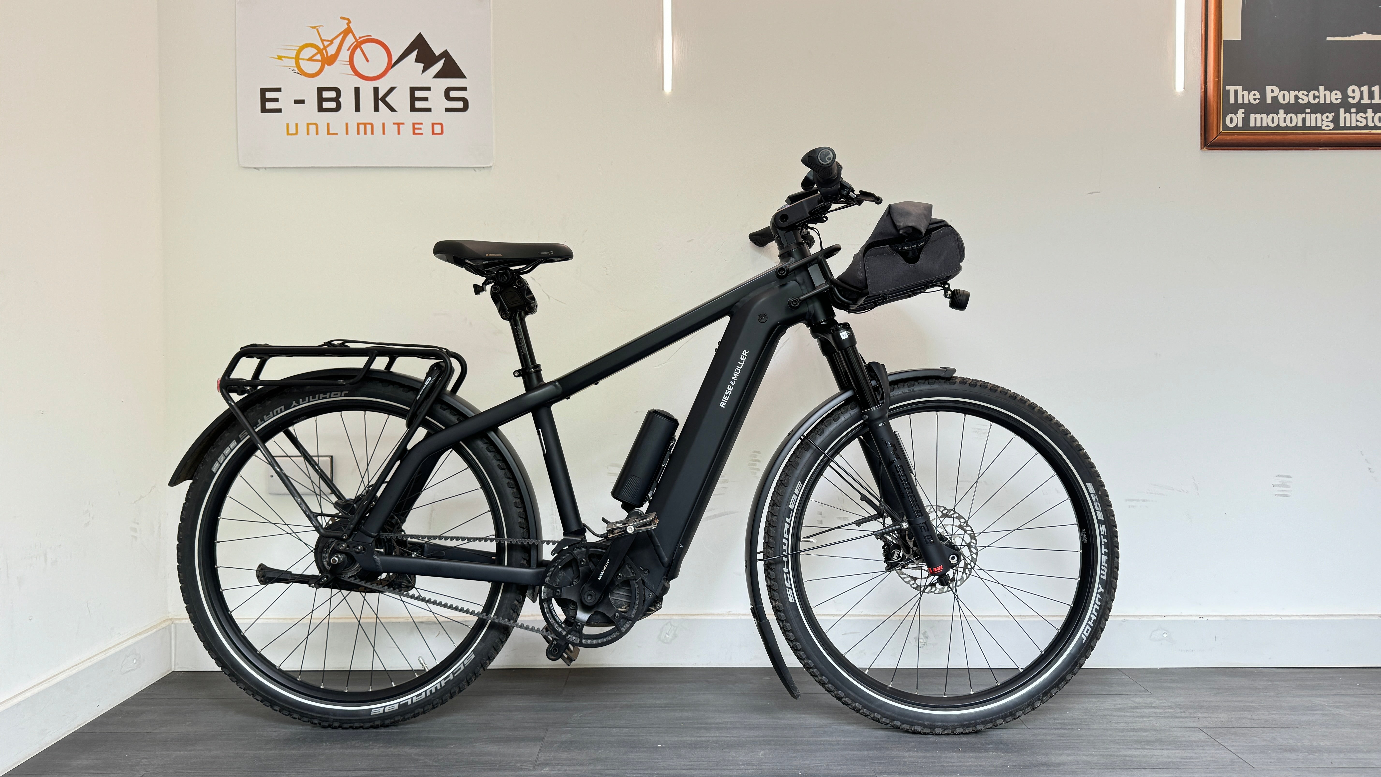 Riese & Muller Charger 4 GT Vario black matt 46cm SMALL Range Extender Included