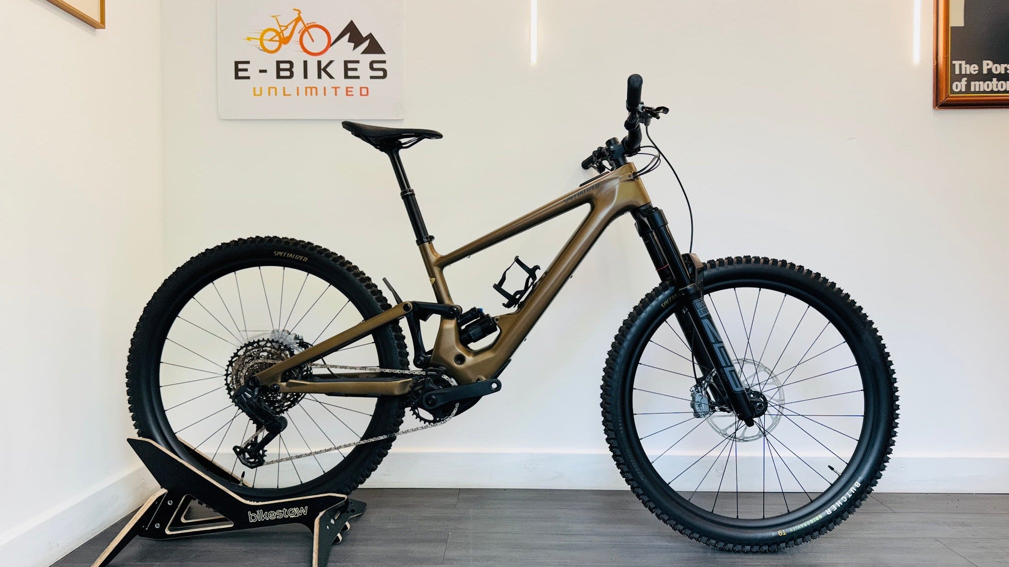 Specialized Kenevo SL S3 MEDIUM Comp Carbon Electric Bike Shack Wrap PPF Burnt Gold Liquid RRP £4500