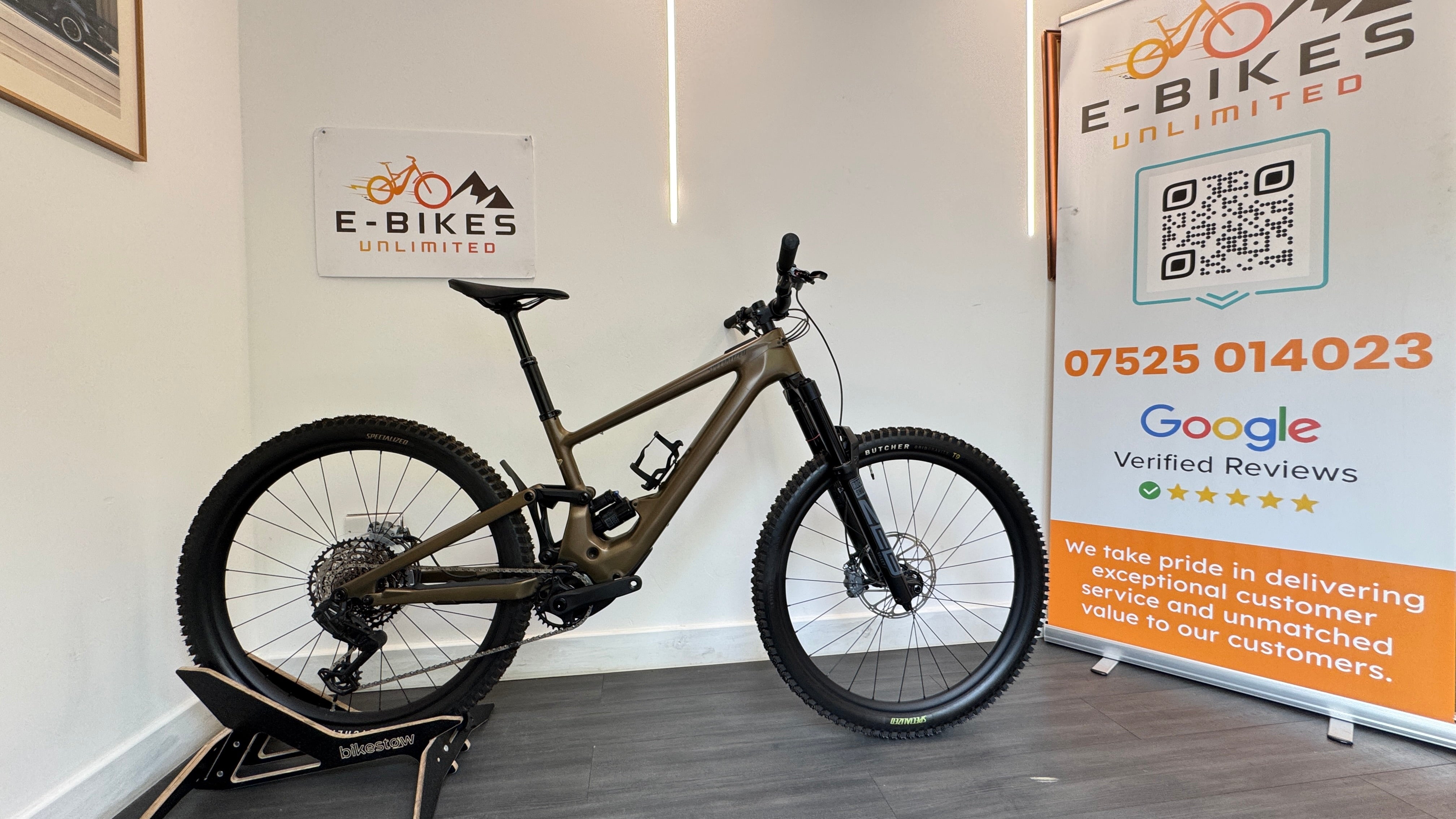 Specialized Kenevo SL S3 MEDIUM Comp Carbon Electric Bike Shack Wrap PPF Burnt Gold Liquid RRP £4500