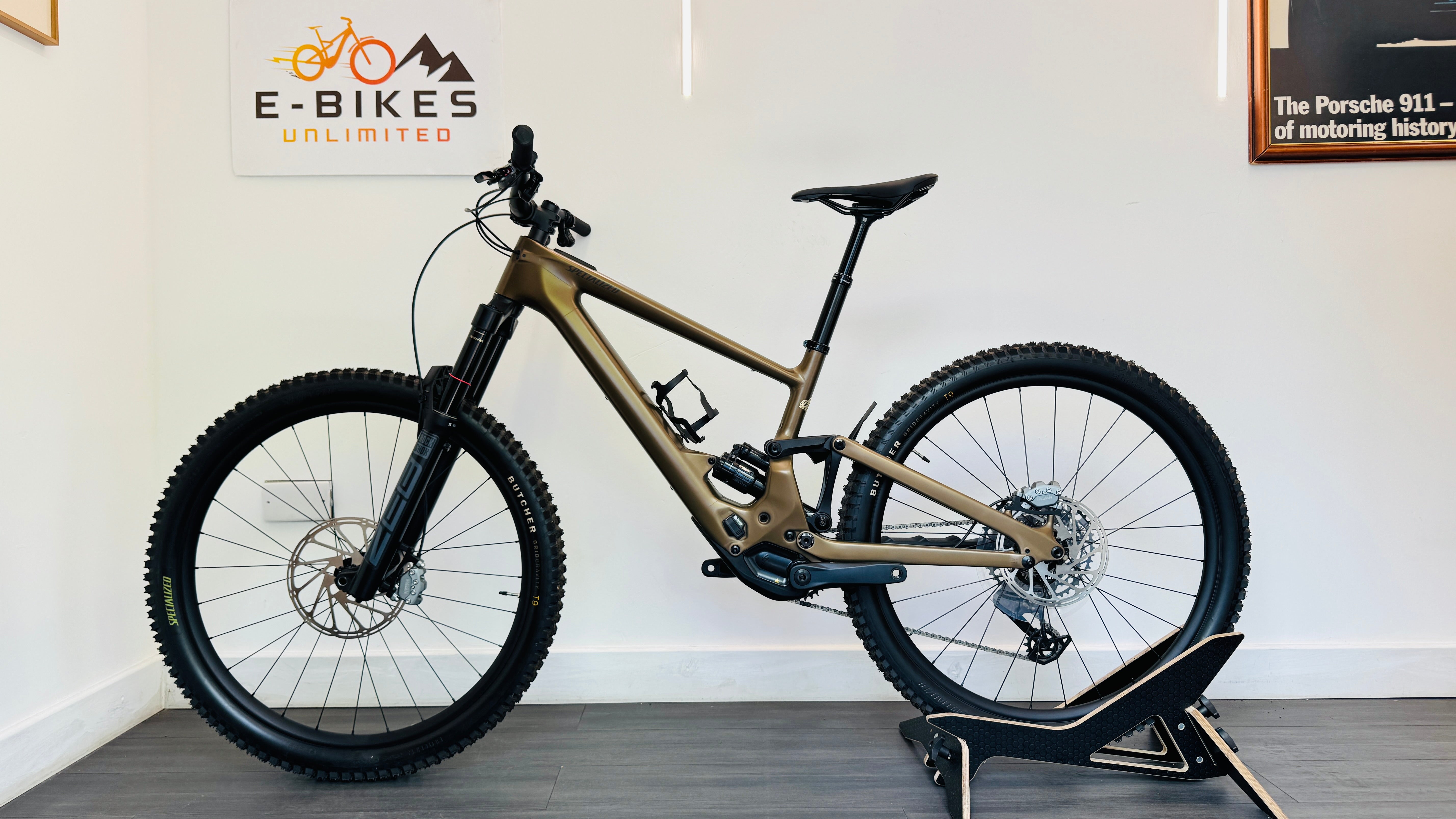Specialized Kenevo SL S3 MEDIUM Comp Carbon Electric Bike Shack Wrap PPF Burnt Gold Liquid RRP £4500