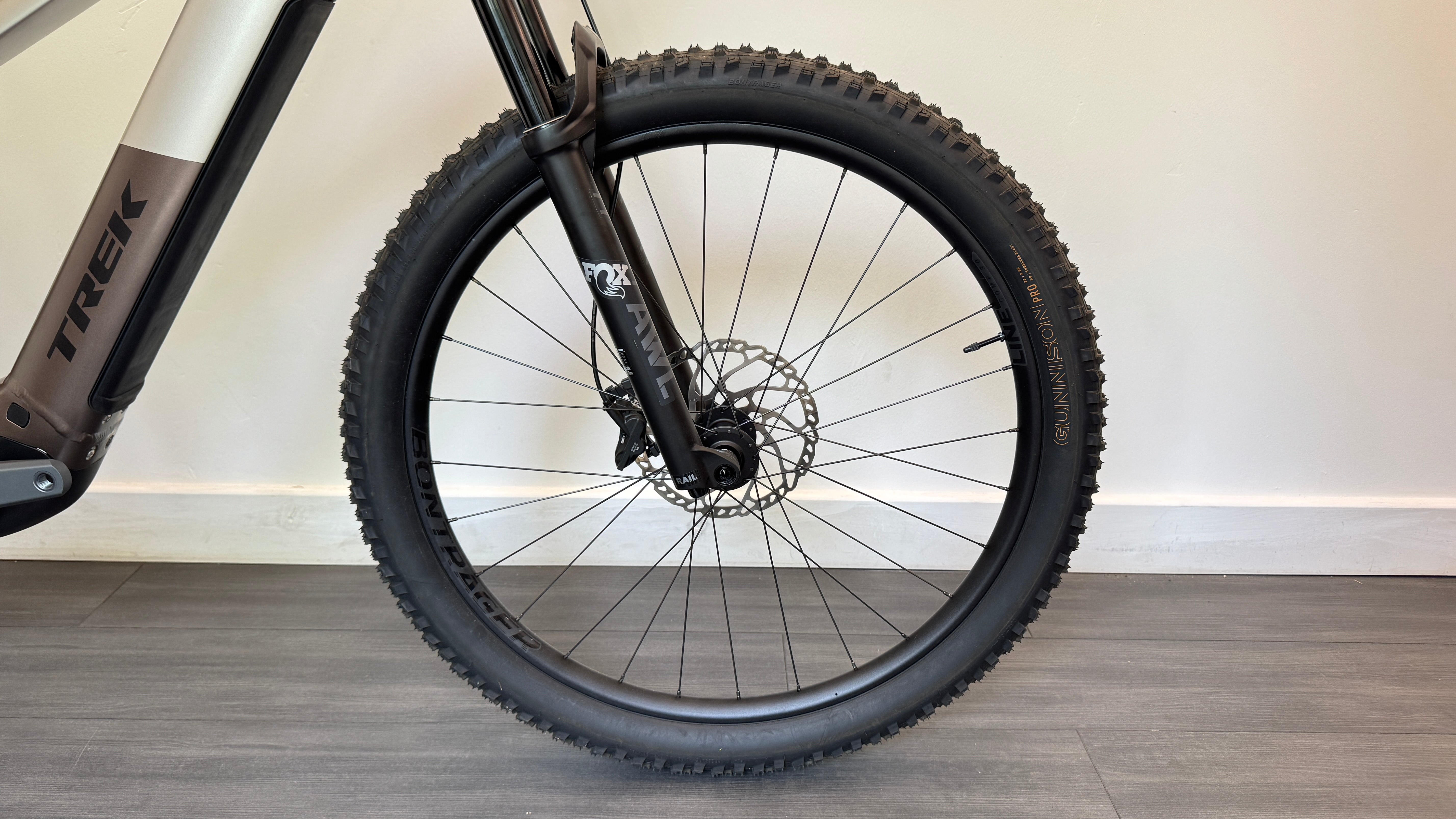 2025 TREK Powerfly+ 8 Gen 5 800Wh Electric Mountain Bike Bosch Gen 5 120Nm in Satin Lunar Silver and Bronze