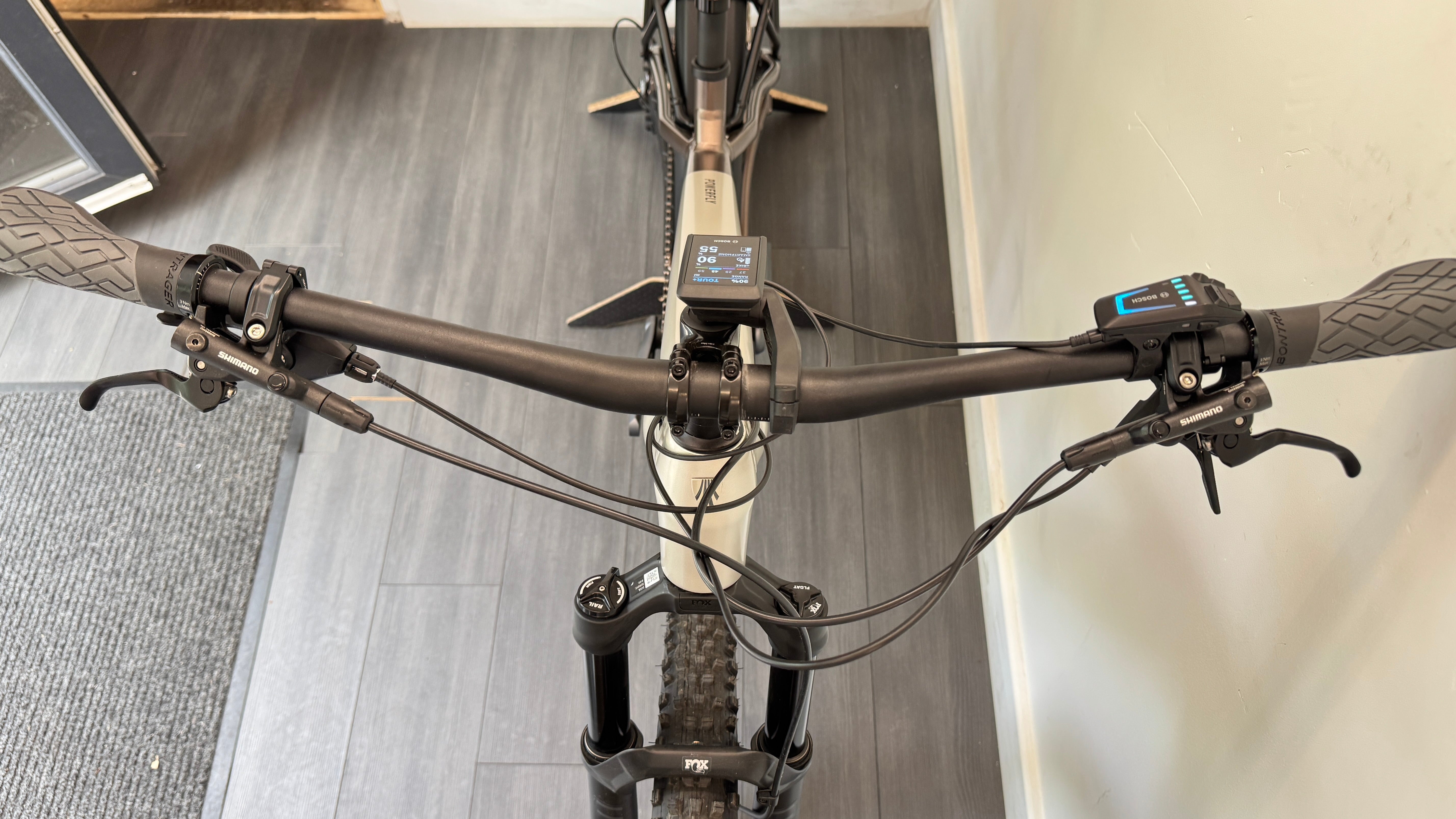 2025 TREK Powerfly+ 8 Gen 5 800Wh Electric Mountain Bike Bosch Gen 5 120Nm in Satin Lunar Silver and Bronze