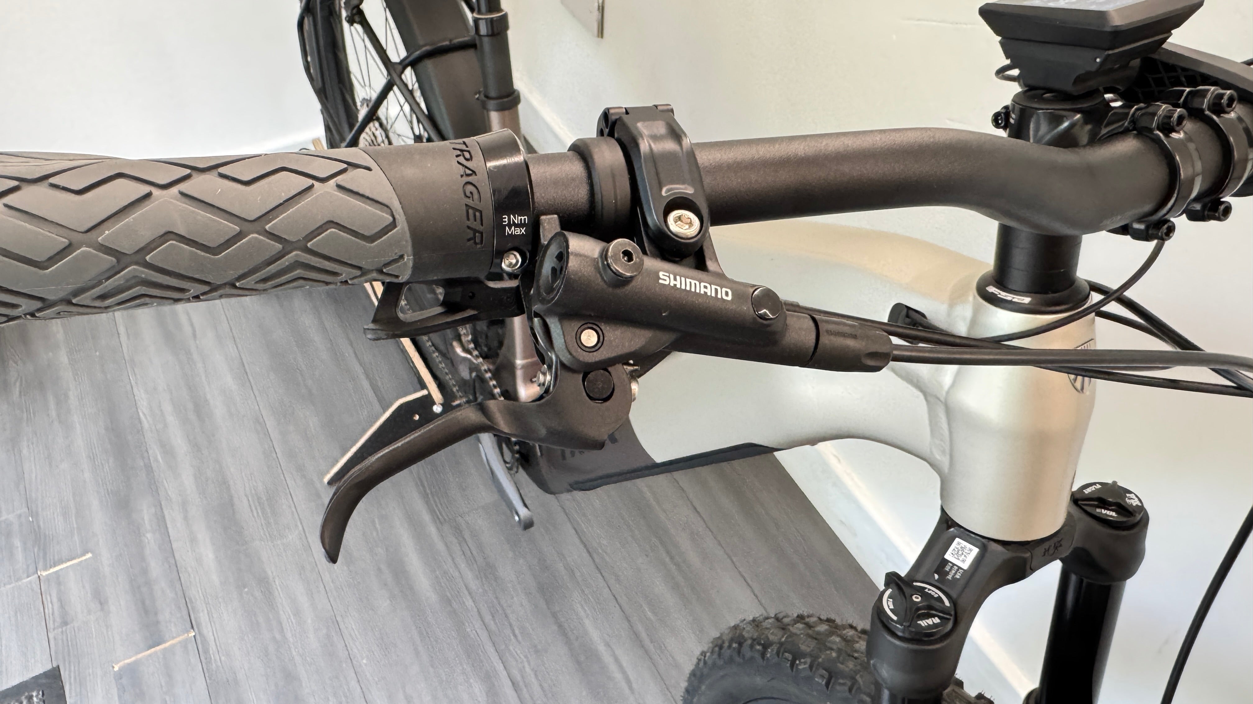 2025 TREK Powerfly+ 8 Gen 5 800Wh Electric Mountain Bike Bosch Gen 5 120Nm in Satin Lunar Silver and Bronze