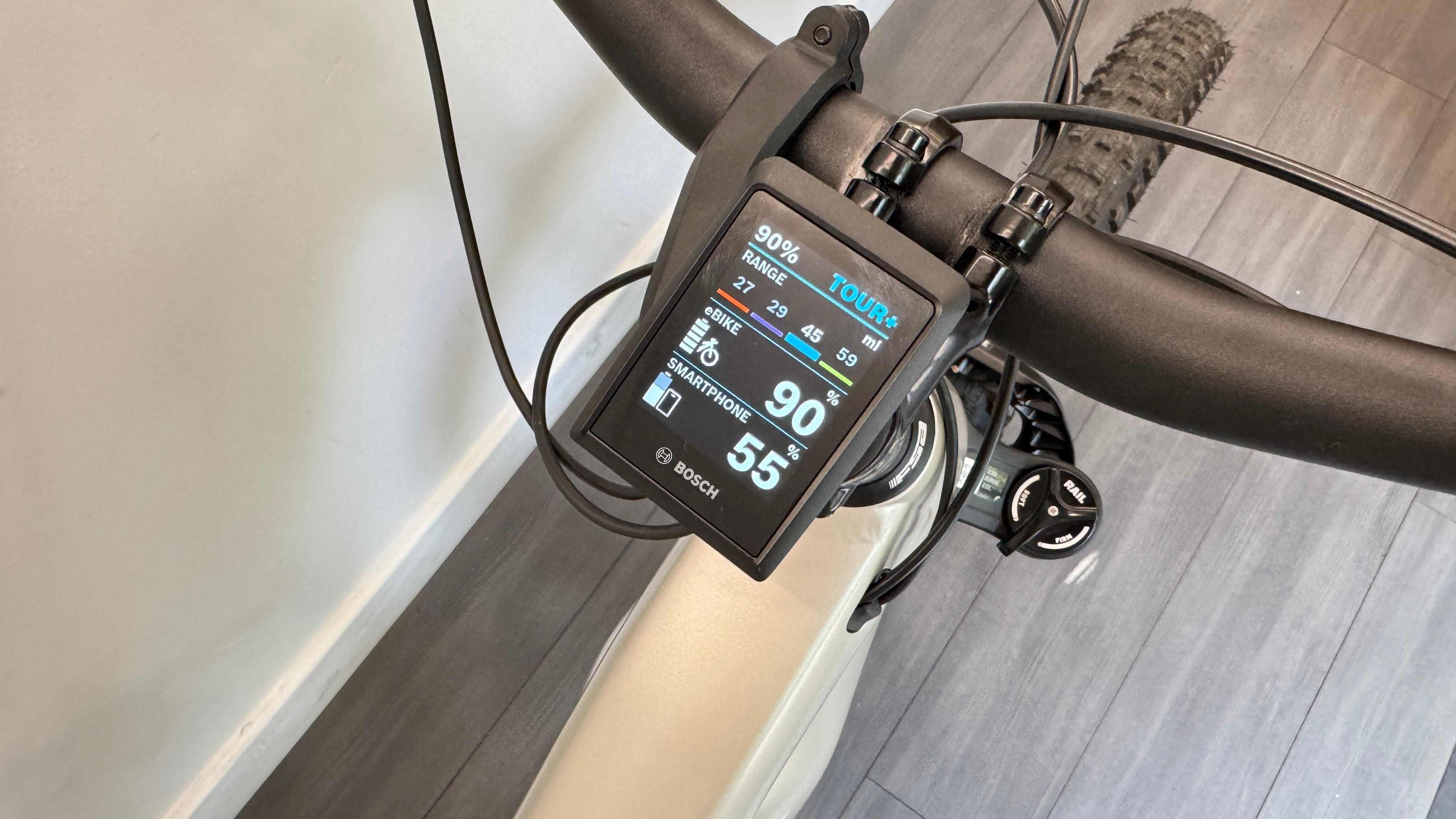 2025 TREK Powerfly+ 8 Gen 5 800Wh Electric Mountain Bike Bosch Gen 5 120Nm in Satin Lunar Silver and Bronze