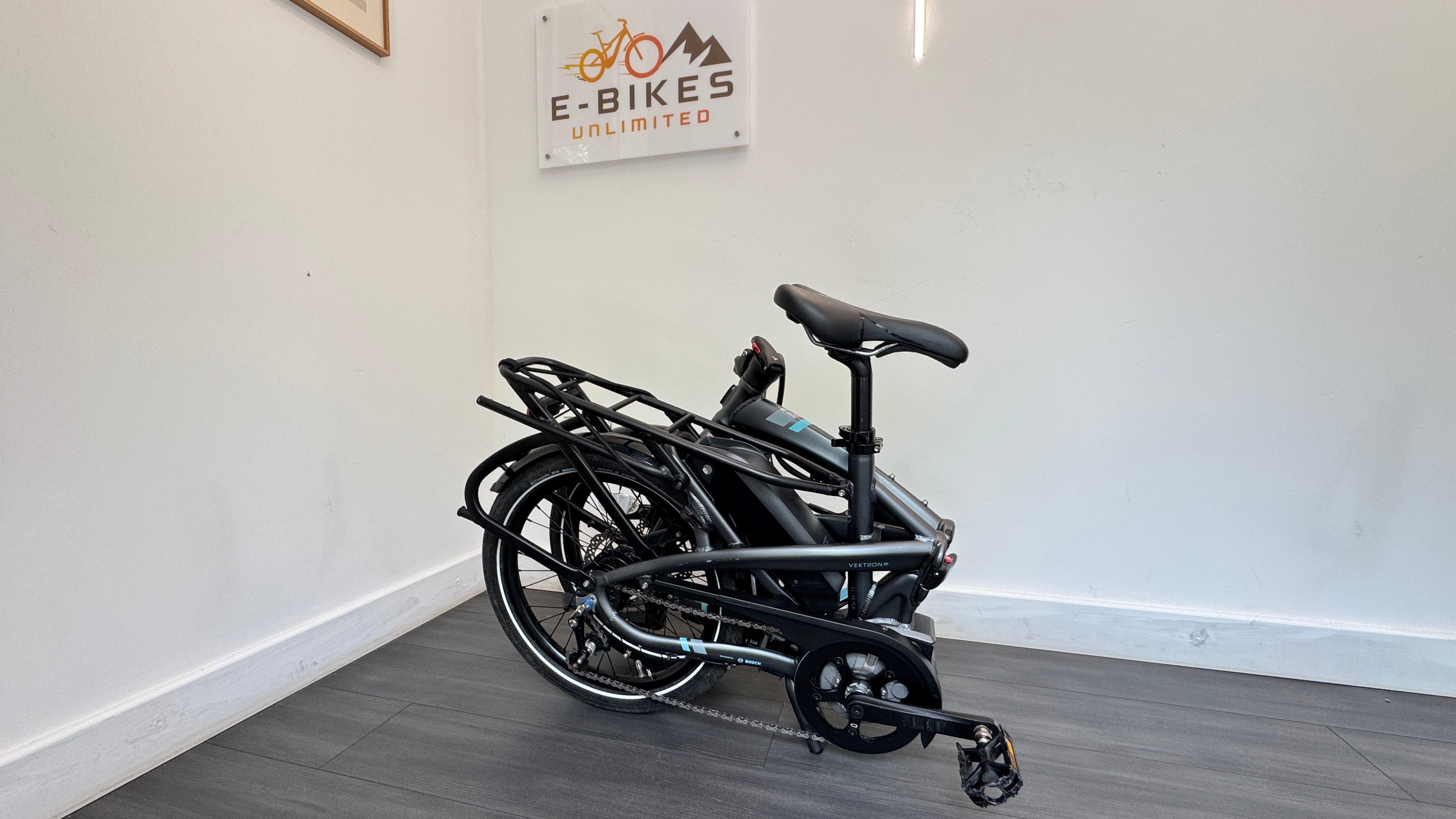 Tern Vektron P7i Electric Folding Bike Matte Gunmetal Grey RRP £2995 Bike Ebike