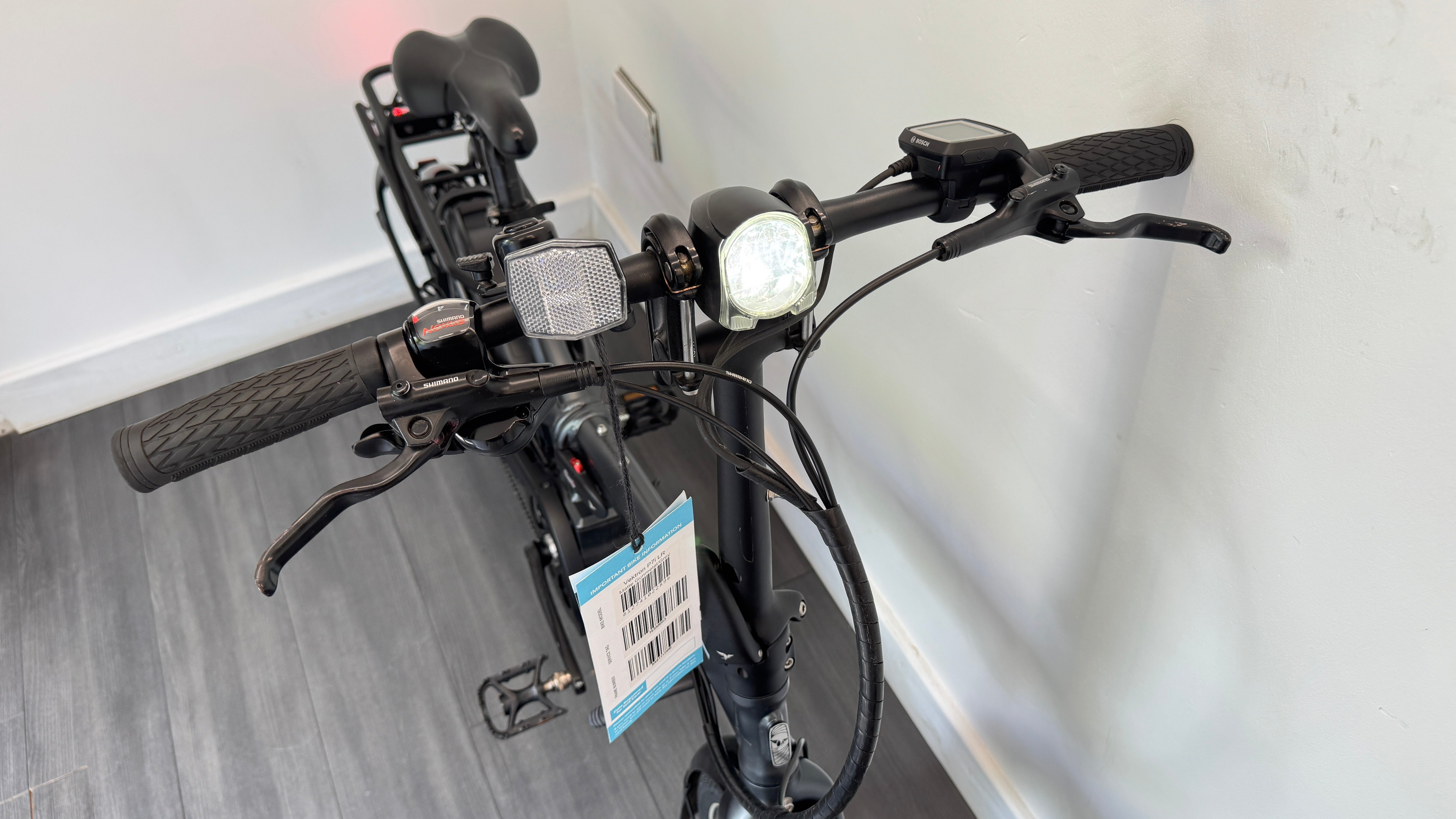 Tern Vektron P7i Electric Folding Bike Matte Gunmetal Grey RRP £2995 Bike Ebike