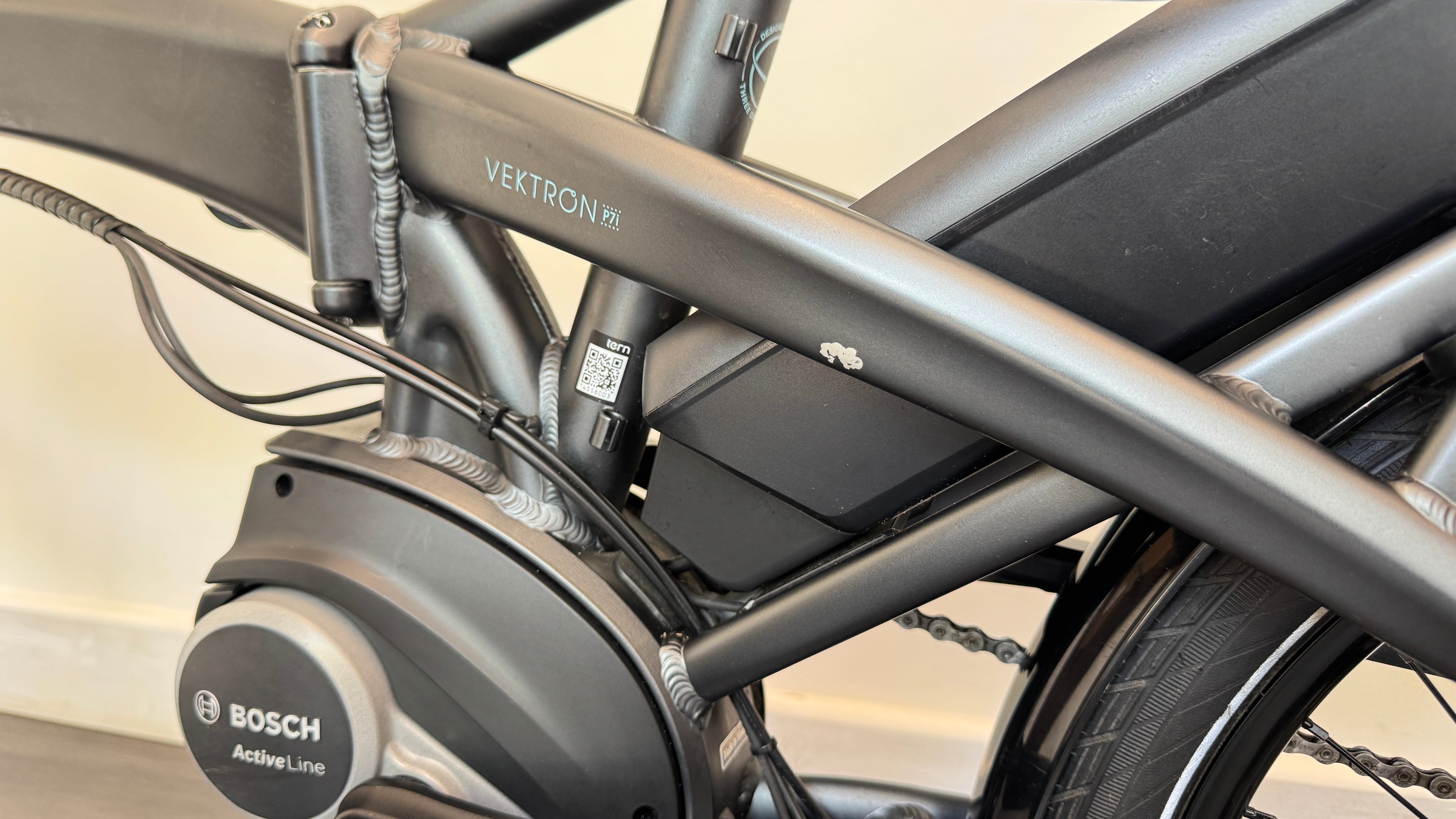 Tern Vektron P7i Electric Folding Bike Matte Gunmetal Grey RRP £2995 Bike Ebike