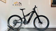Haibike AllMtn CF 9 MEDIUM Electric Bike Ebike 27.5 120Nm Bosch Gen 5 AXS S1000 Eagle Black & Platinum Glossy