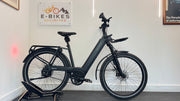 Riese and Muller Nevo 4 utility grey matt 51cm Medium/Large 750Wh Battery Bosch ABS Kiox Cockpit Front Carrier
