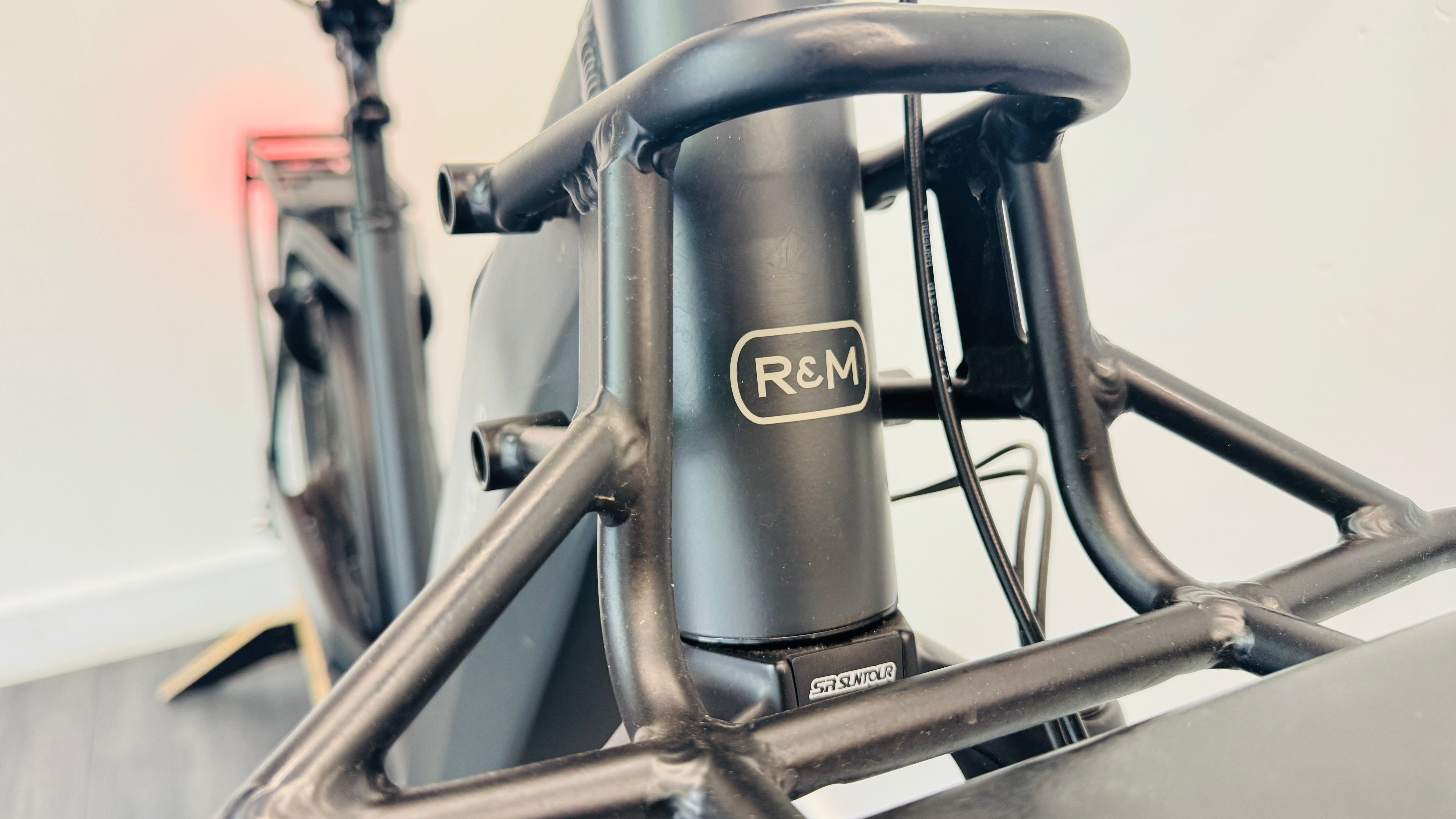 Riese and Muller Nevo 4 utility grey matt 51cm Medium/Large 750Wh Battery Bosch ABS Kiox Cockpit Front Carrier