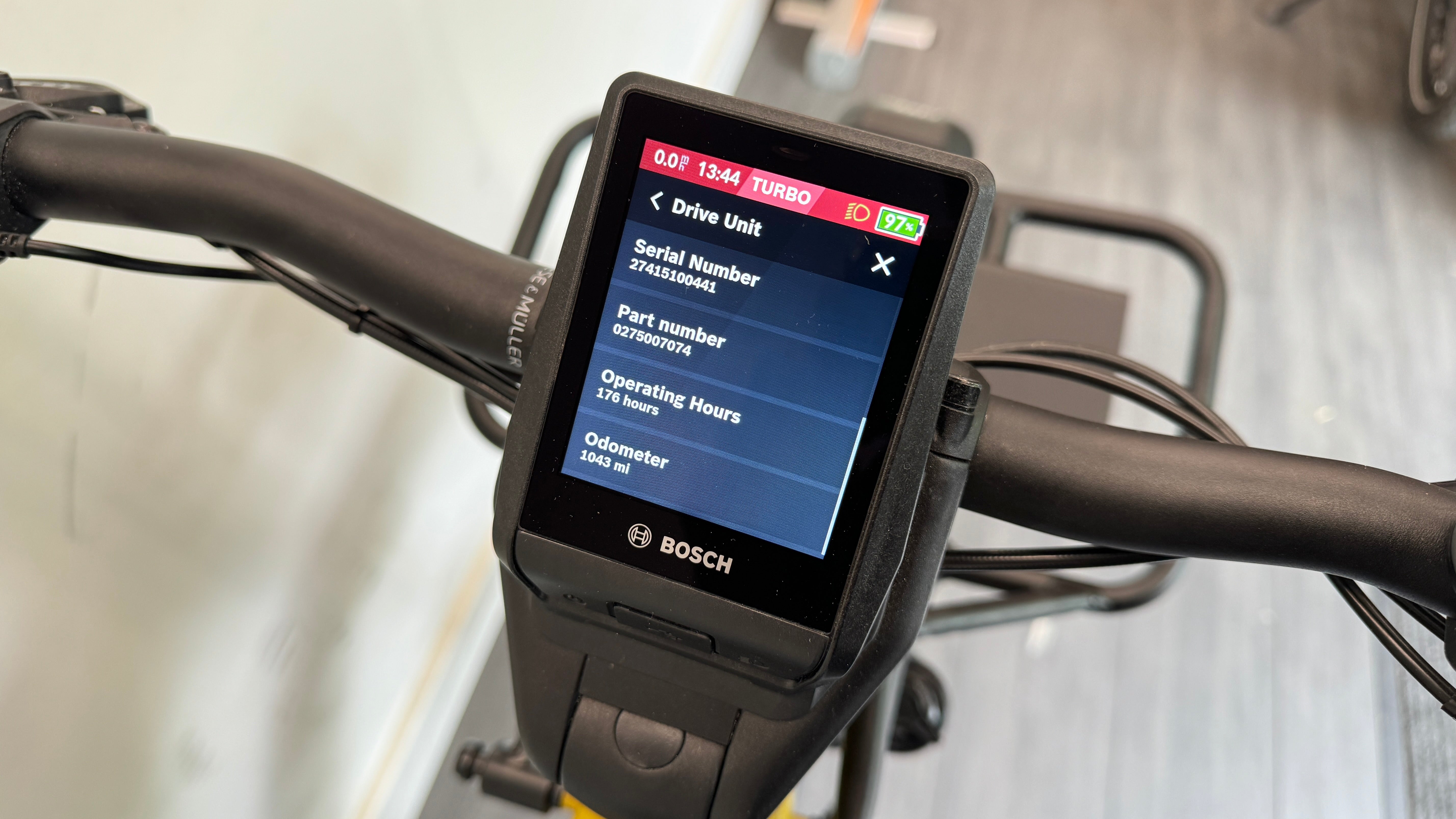 Riese and Müller Supercharger GT Vario 53cm LARGE Nyon Dual battery Front rack