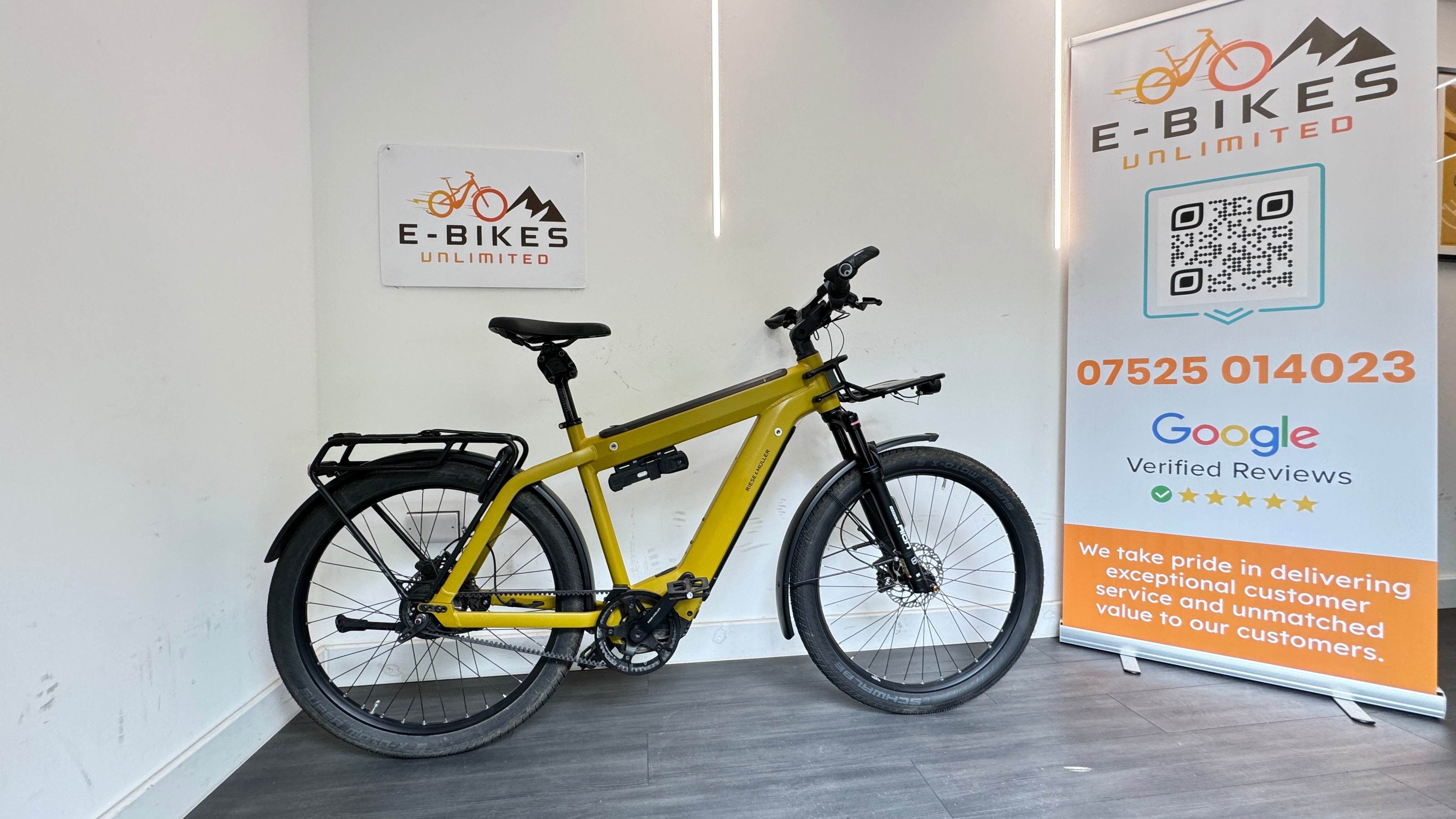 Riese and Müller Supercharger GT Vario 53cm LARGE Nyon Dual battery Front rack