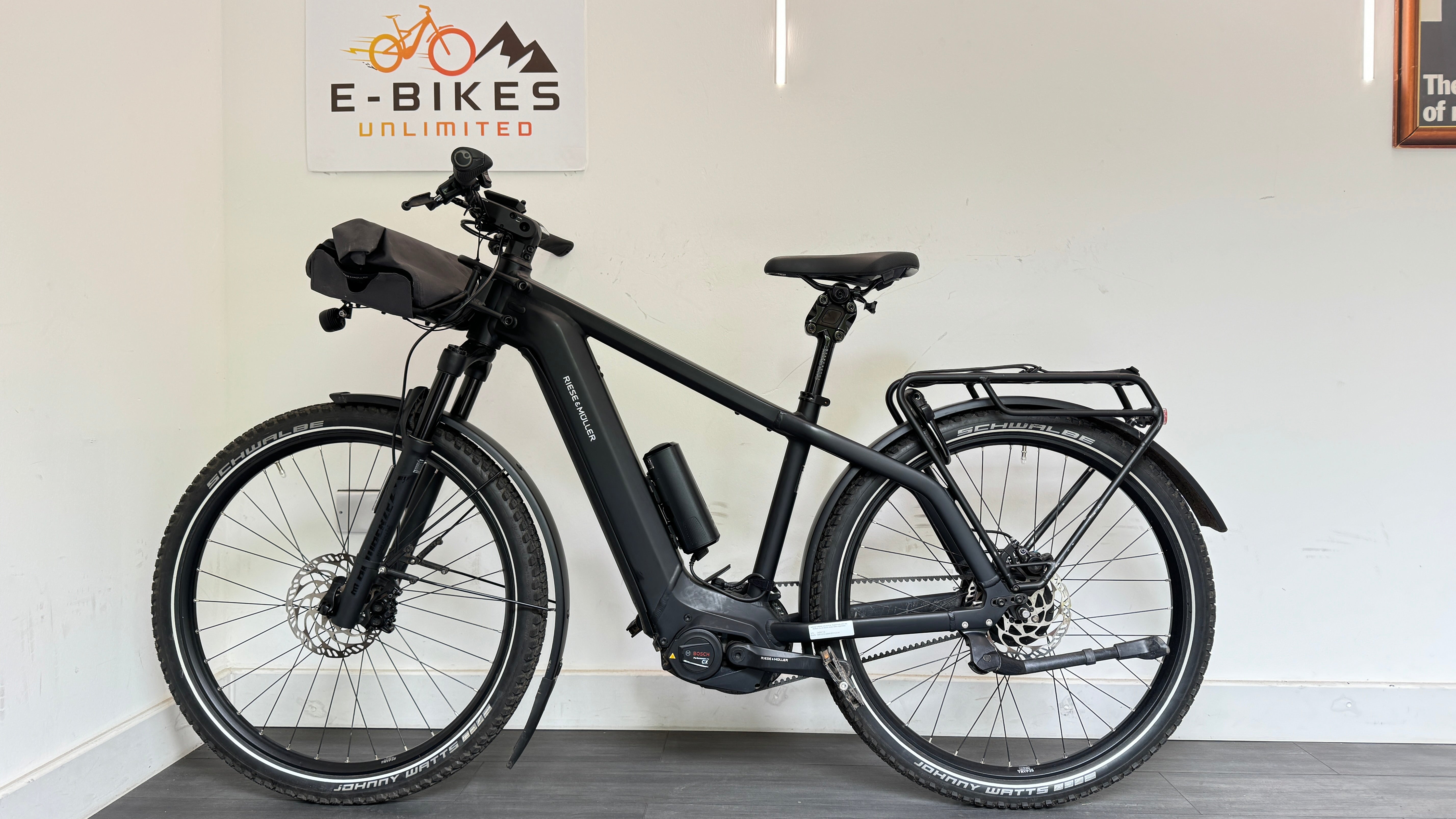 Riese & Muller Charger 4 GT Vario black matt 46cm SMALL Range Extender Included
