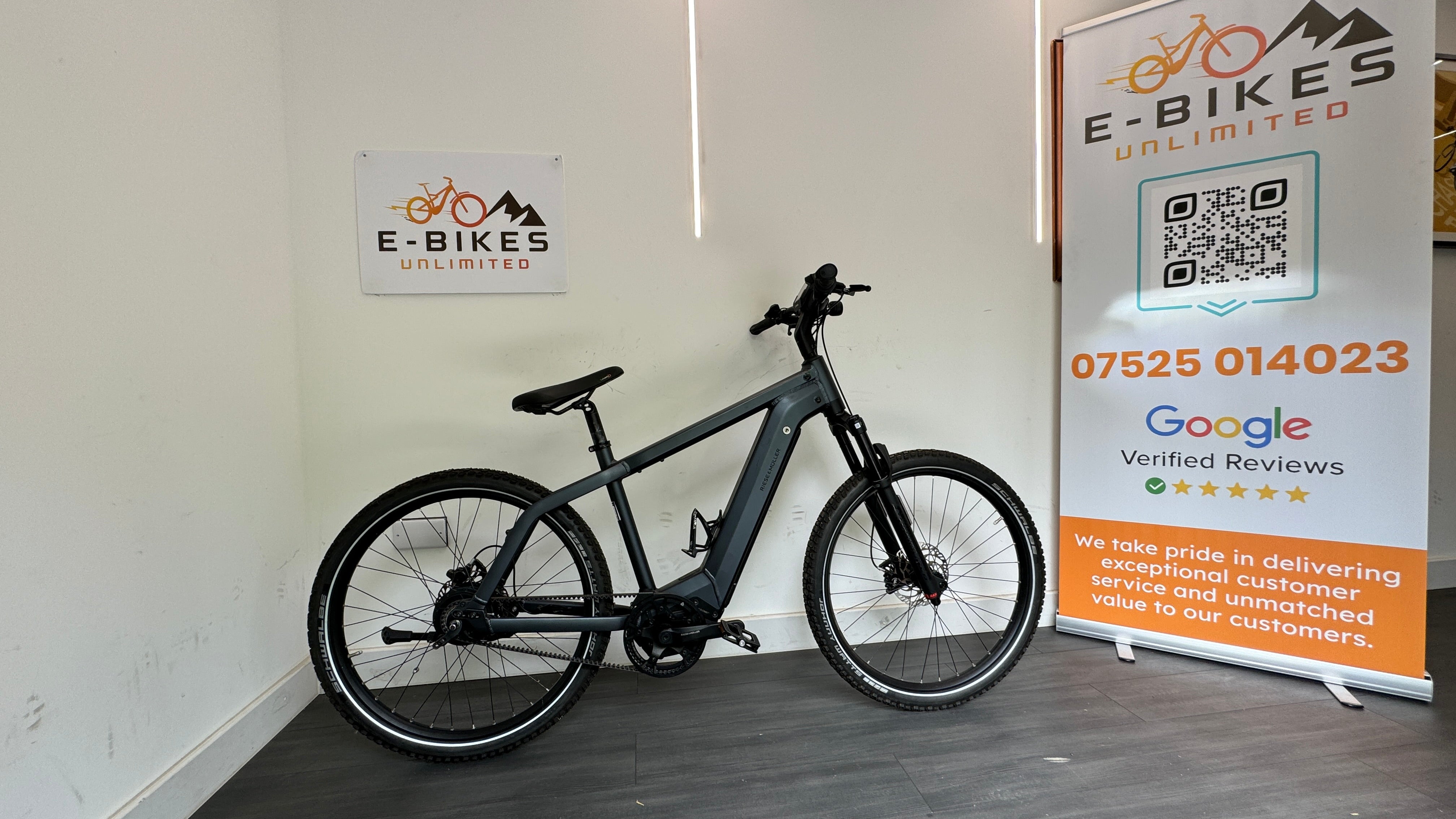 Riese & Muller Charger3 GT vario 625Wh battery 49cm MEDIUM Electric Bike Belt Enviolo Bosch