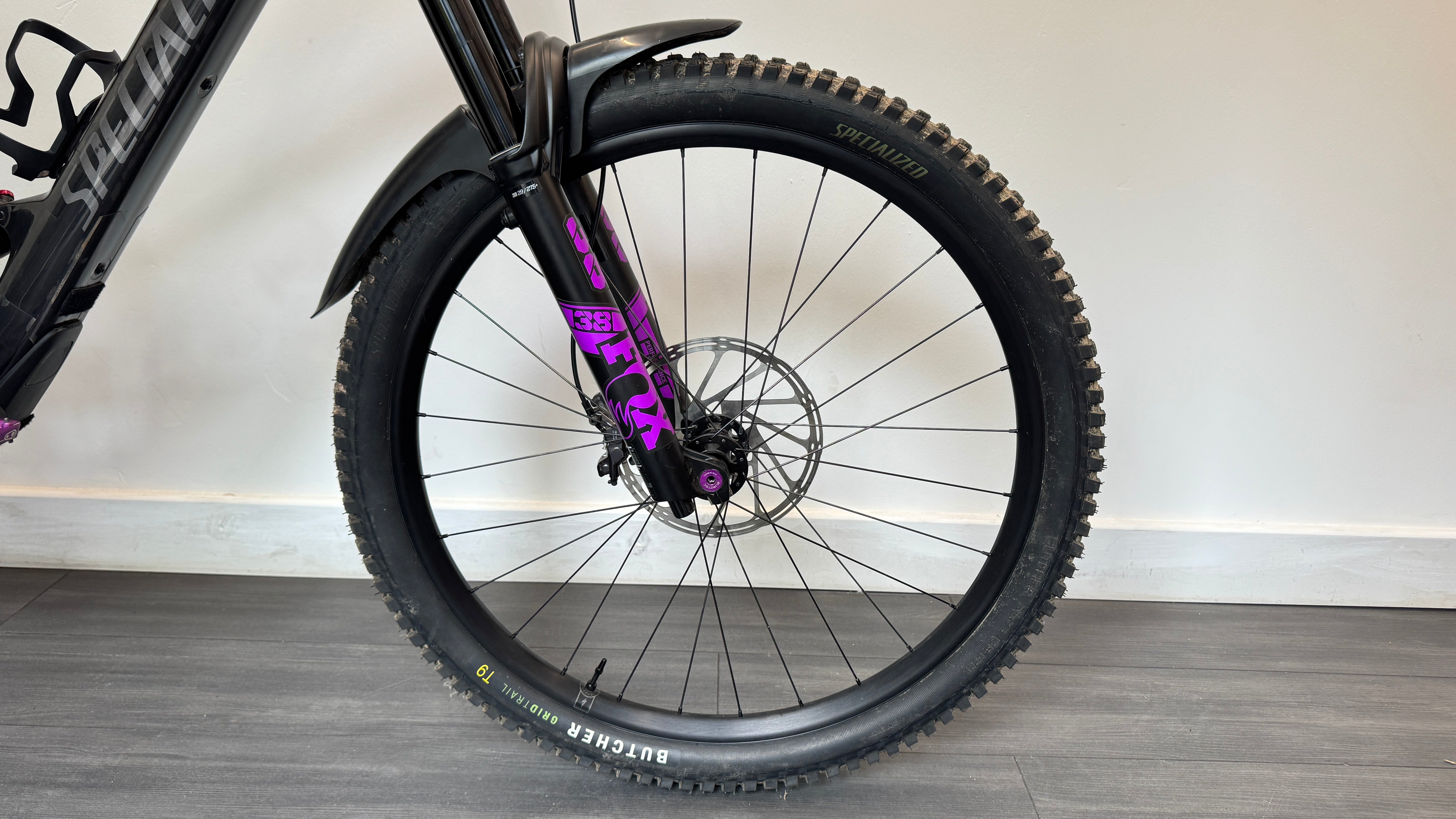 Specialized Turbo Kenevo SL Comp S3 Medium/Large Electric Mountain Bike Ebike - Gloss Smoke SRAM AXS Deity upgrades