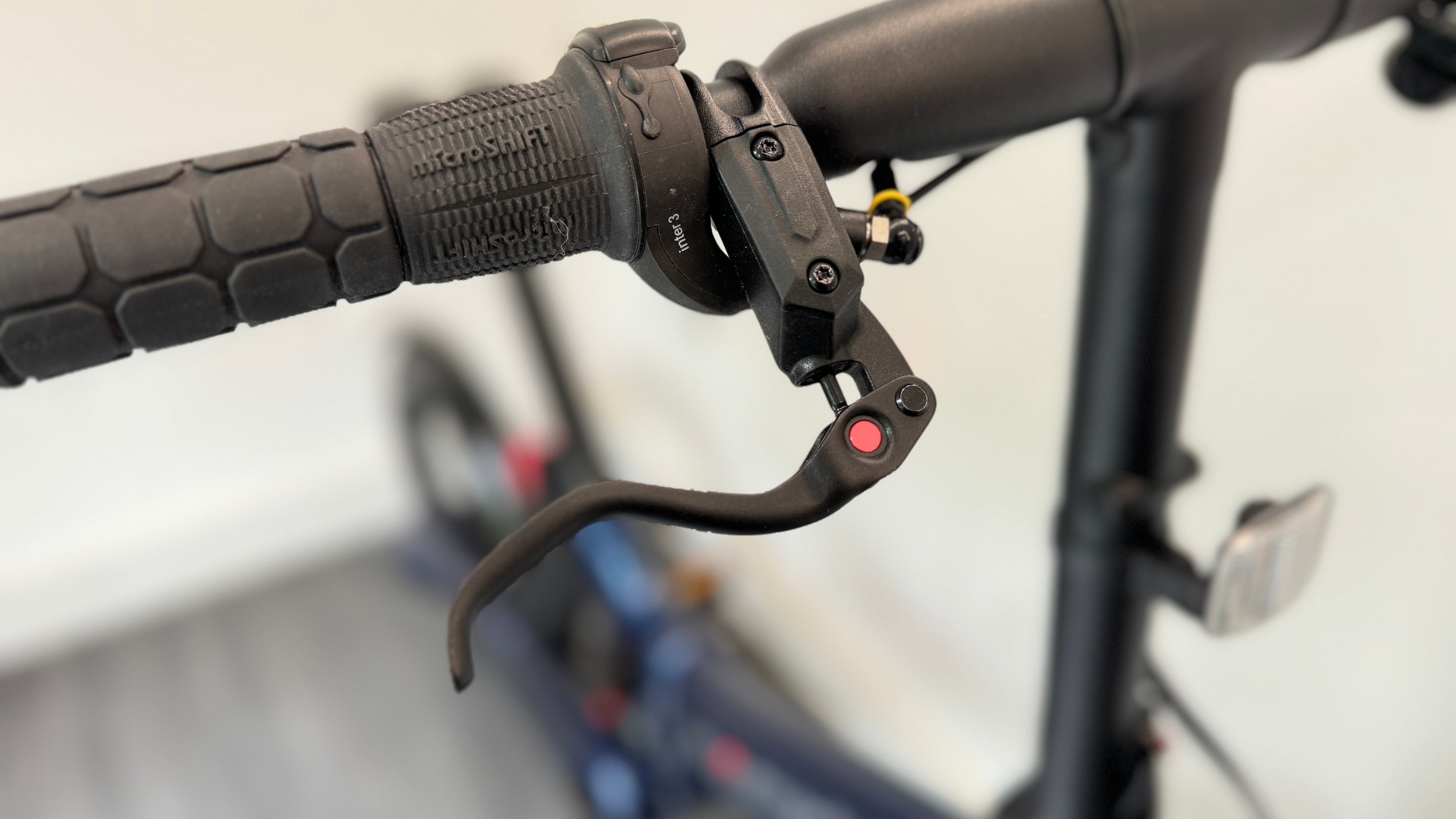 Gocycle GX Blue Folding Electric Bike ebike with only 200 miles Mudguards lights