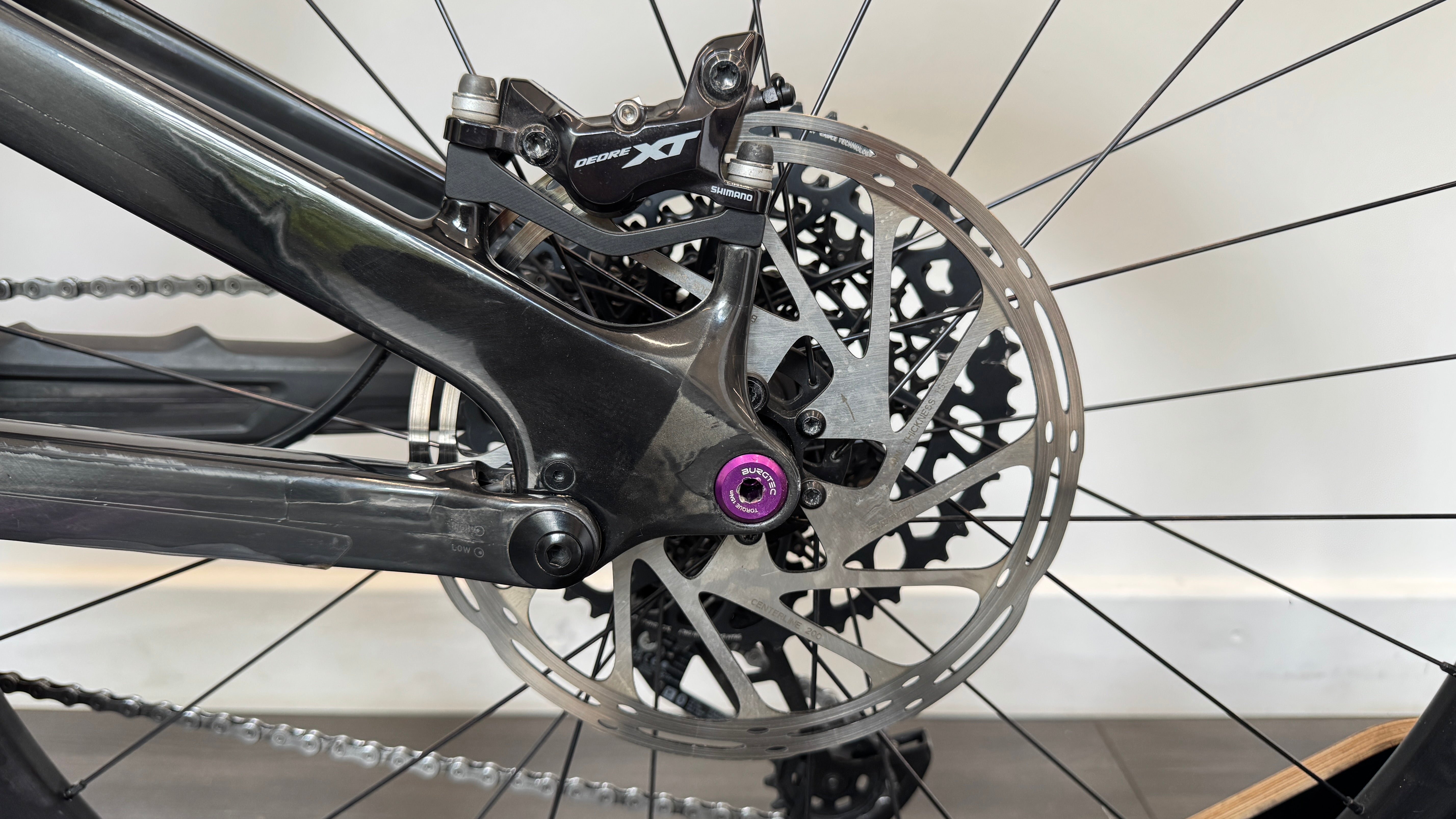 Specialized Turbo Kenevo SL Comp S3 Medium/Large Electric Mountain Bike Ebike - Gloss Smoke SRAM AXS Deity upgrades