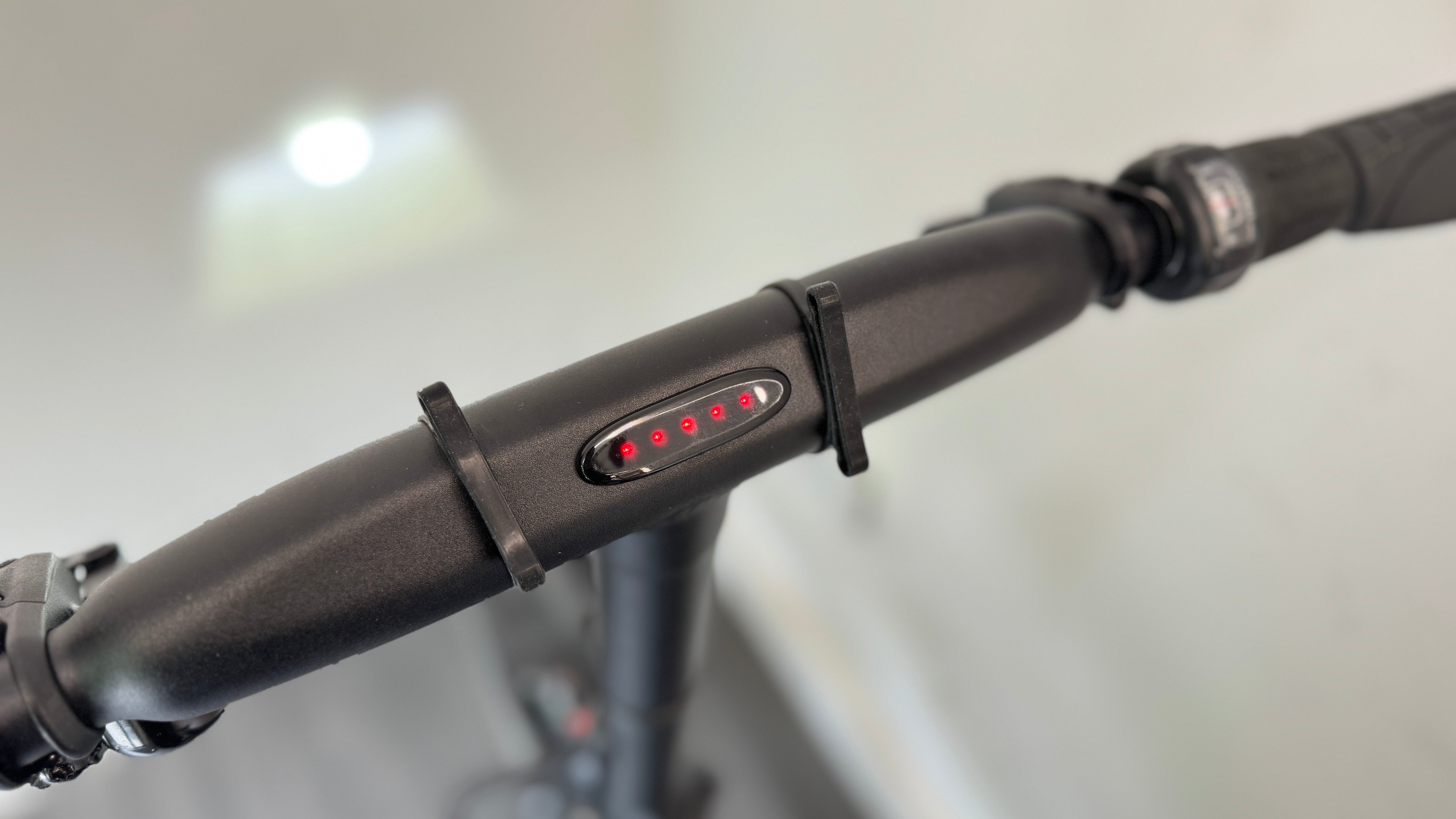 Gocycle GX Blue Folding Electric Bike ebike with only 200 miles Mudguards lights