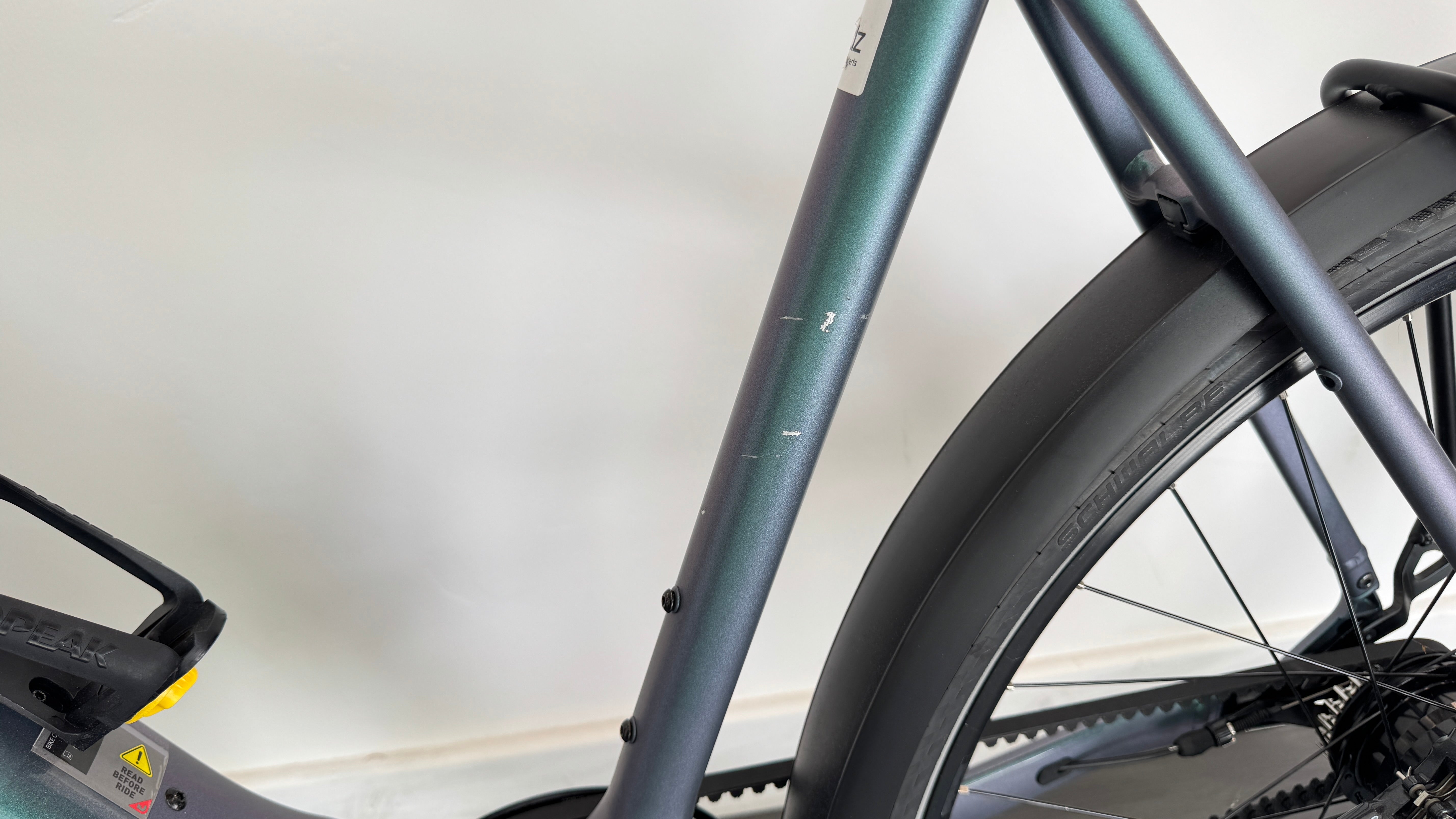2026 Cube Editor Hybrid SLT 400X FE 58cm LARGE Electric Bike With Belt Drive & Hub Gears In Smaragd Grey & Prism