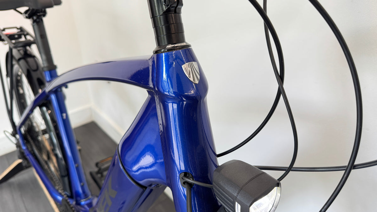 Trek Allant+ 7 Performance CX 625Wh Electric Bike In Hex Blue Only 202 miles RRP £2999