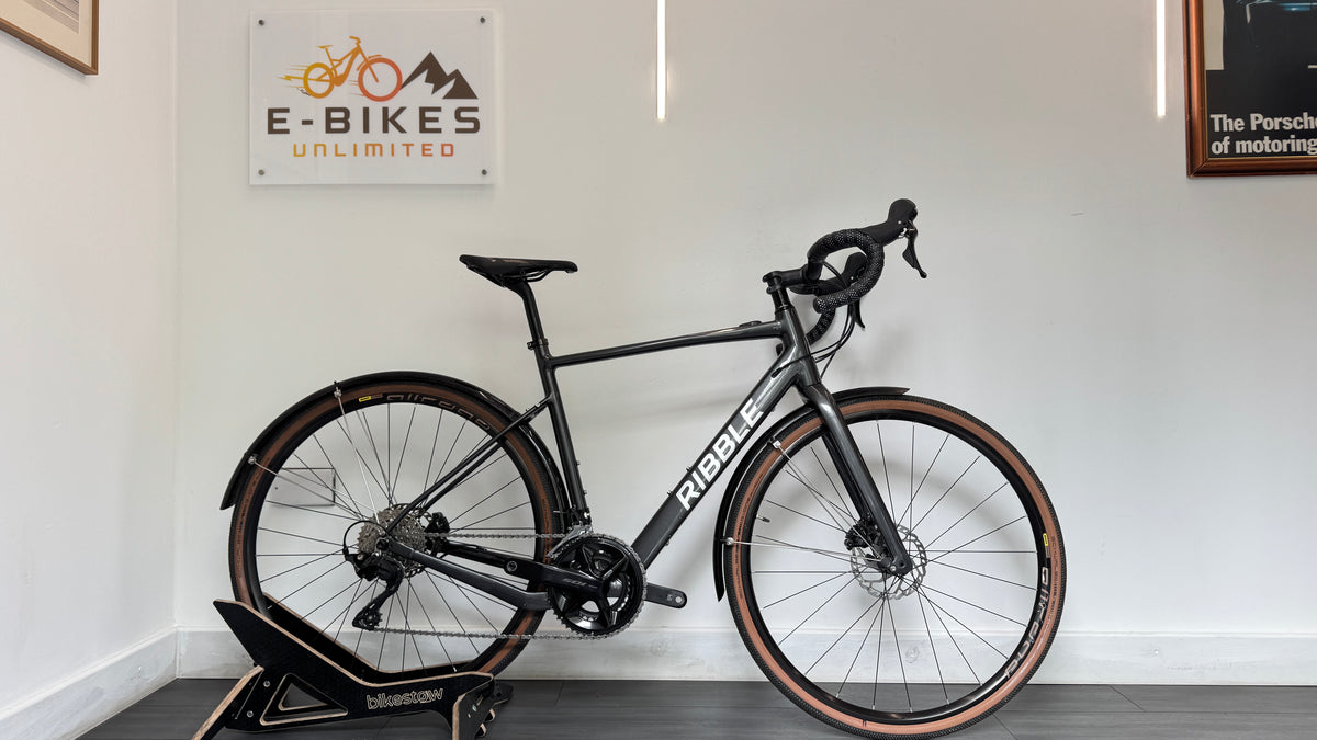 Ribble CGR ALe Shimano 105 Electric Gravel bike 2023 MEDIUM 53cm Grey Anthracite RRP £2995