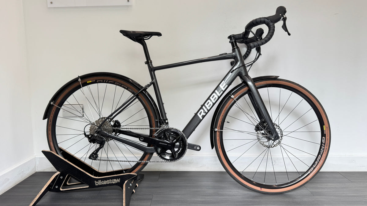 Ribble CGR ALe Shimano 105 Electric Gravel bike 2023 MEDIUM 53cm Grey Anthracite RRP £2995