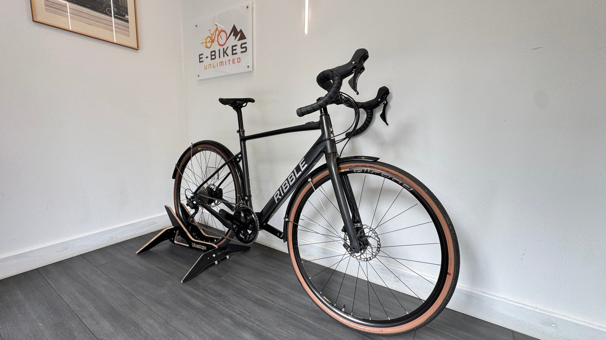 Ribble CGR ALe Shimano 105 Electric Gravel bike 2023 MEDIUM 53cm Grey Anthracite RRP £2995