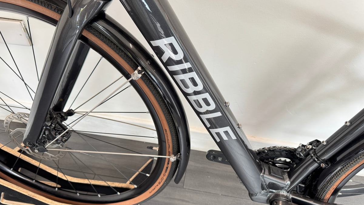 Ribble CGR ALe Shimano 105 Electric Gravel bike 2023 MEDIUM 53cm Grey Anthracite RRP £2995