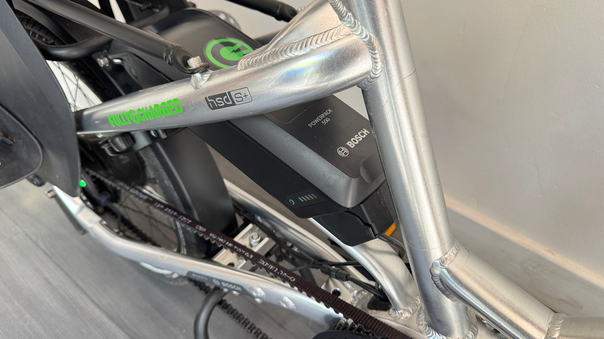 Tern HSD S+ Performance Electric Bike Enviolo Automatic Belt Drive Cargo Bike 228 miles RRP £5200