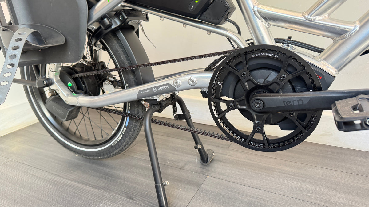 Tern HSD S+ Performance Electric Bike Enviolo Automatic Belt Drive Cargo Bike 228 miles RRP £5200