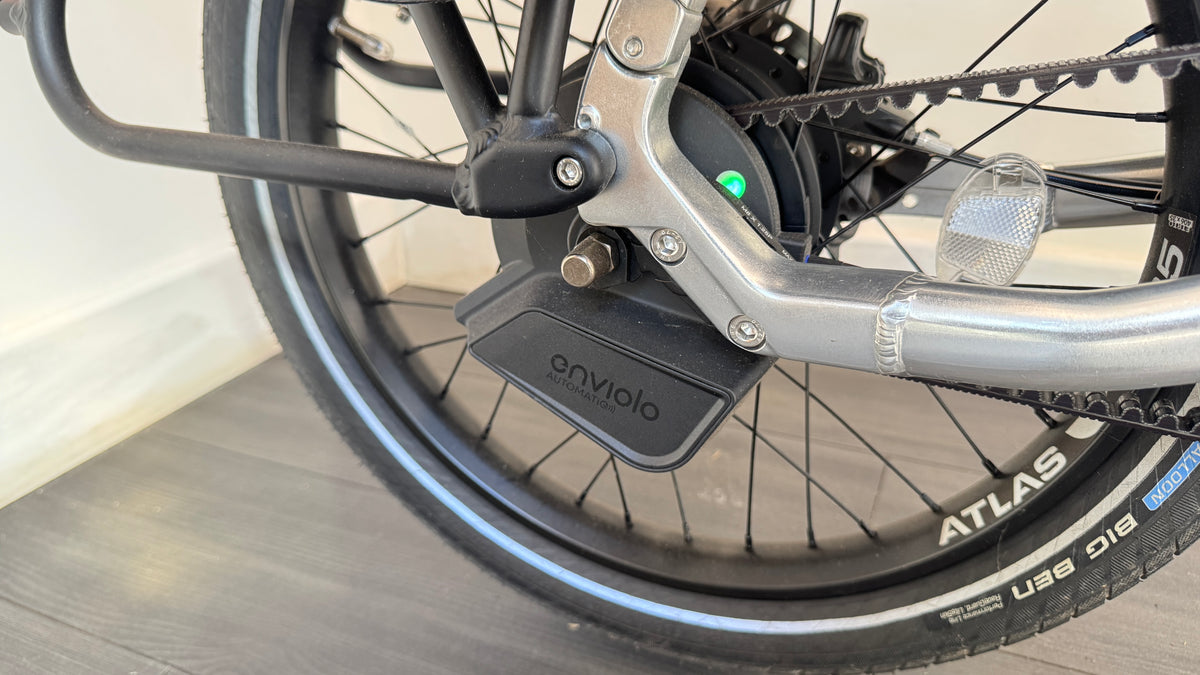 Tern HSD S+ Performance Electric Bike Enviolo Automatic Belt Drive Cargo Bike 228 miles RRP £5200