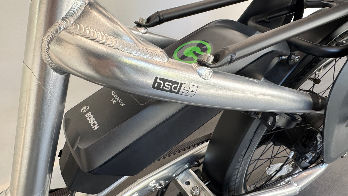 Tern HSD S+ Performance Electric Bike Enviolo Automatic Belt Drive Cargo Bike 228 miles RRP £5200