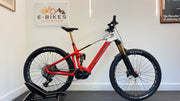 Mondraker Crafty Carbon RR Electric Bike LARGE Red/Silver/Grey Bosch Volspeed Kiox 500 Excellent