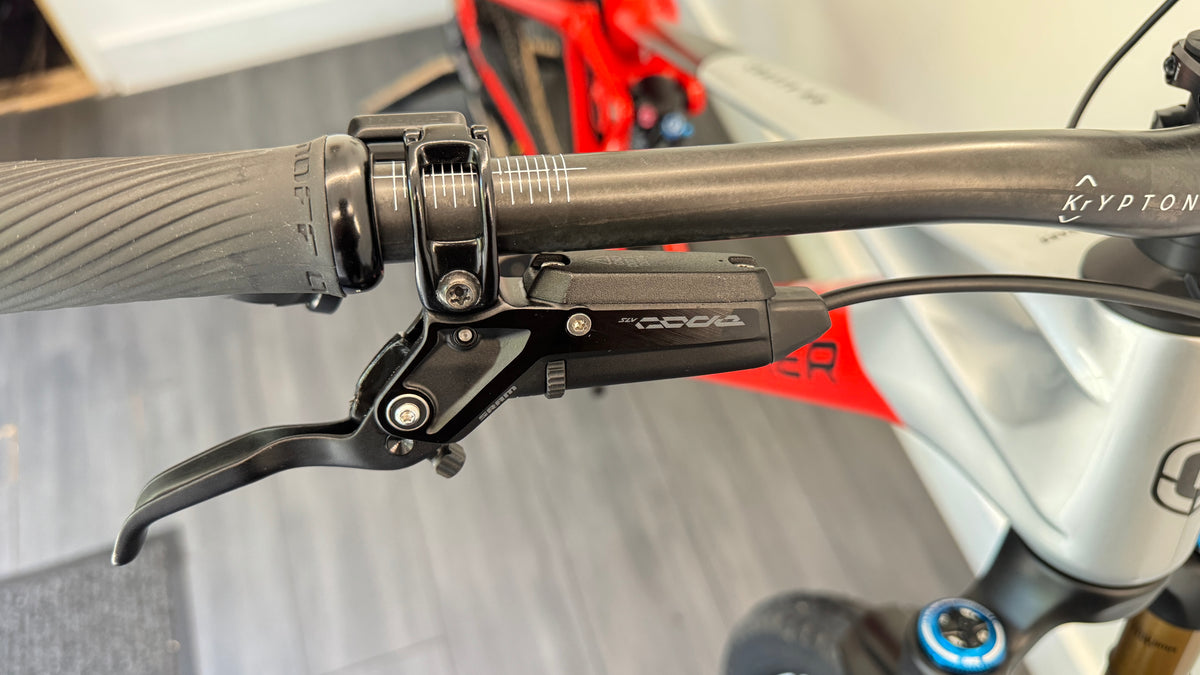 Mondraker Crafty Carbon RR Electric Bike LARGE Red/Silver/Grey Bosch Volspeed Kiox 500 Excellent