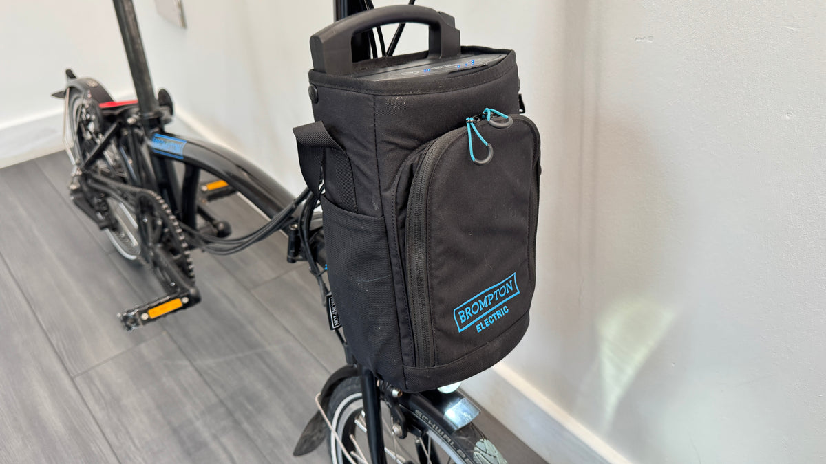 Brompton Electric M6L Folding Bike - Black - 2022 BRAND NEW Motor fitted