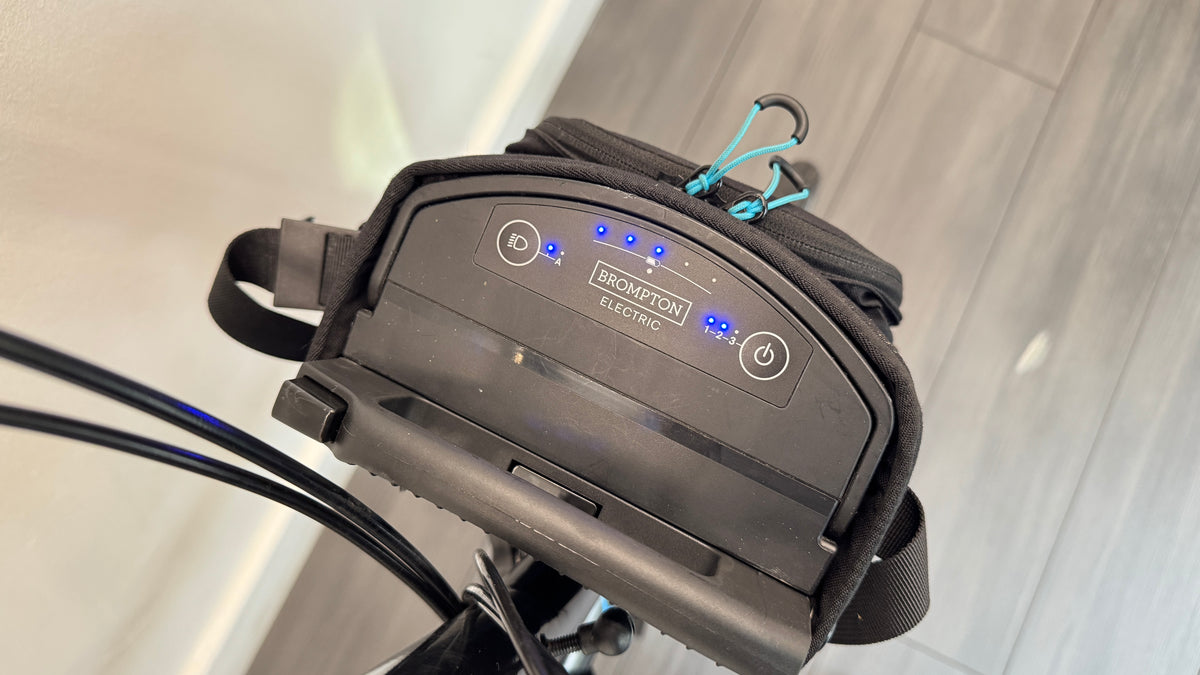 Brompton Electric M6L Folding Bike - Black - 2022 BRAND NEW Motor fitted