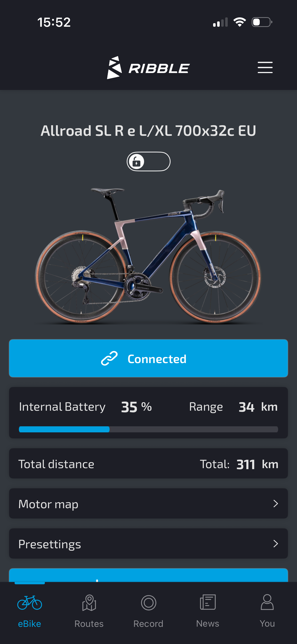 Ribble Allroad SL R e Shimano 105 LARGE Mechanical Electric Road Bike Ebike Mahle X20 RRP £3999