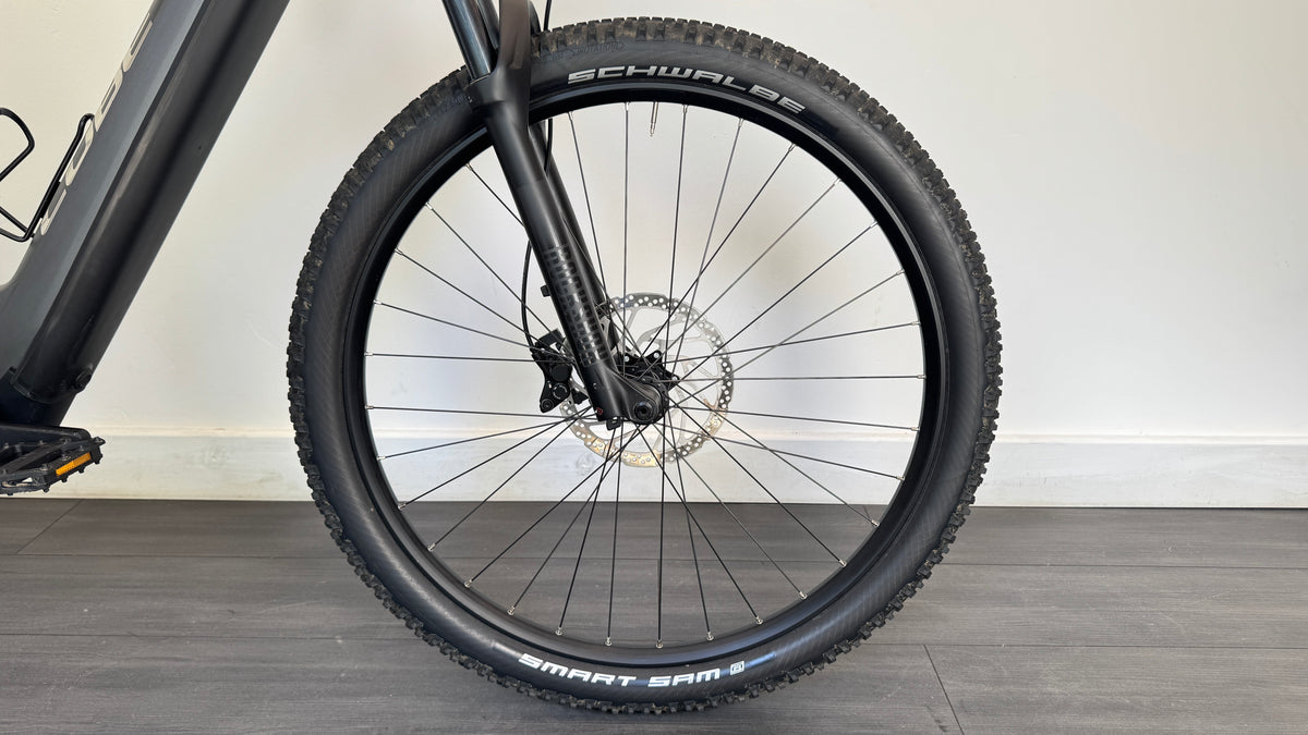 Cube Reaction Hybrid 750 Race MEDIUM Electric Mountain Bike Grey Excellent Condition 233 miles