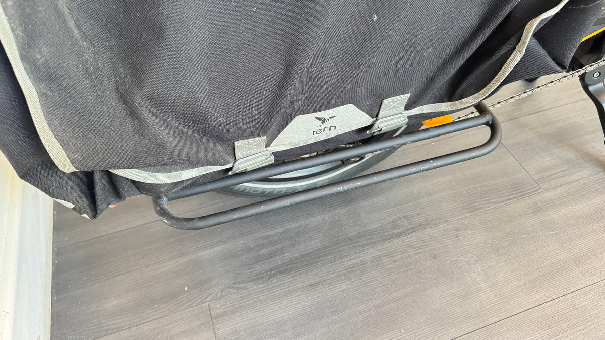 Tern GSD S00 Electric Cargo Bike 500Wh Enviolo drive – Yellow ONLY 8 Miles use Extras Included