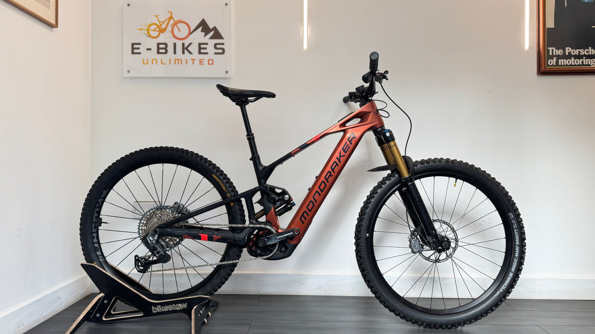 Mondraker Crafty Carbon RR SMALL Electric Bike 800Wh SRAM GX AXS Fox 38 2025 Red/Black RRP £5775