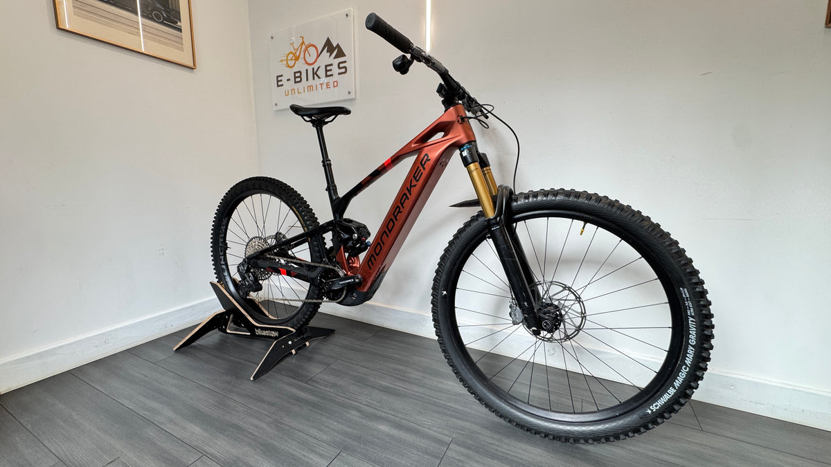 Mondraker Crafty Carbon RR SMALL Electric Bike 800Wh SRAM GX AXS Fox 38 2025 Red/Black RRP £5775