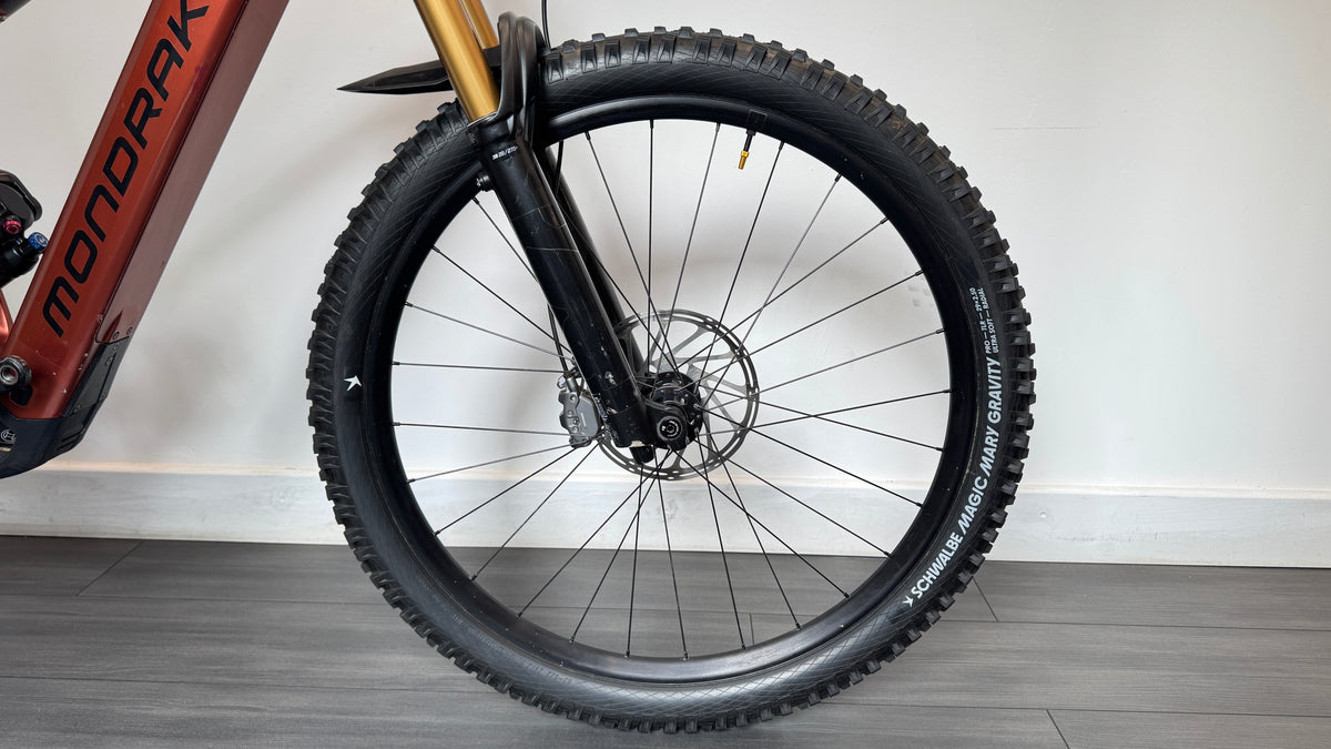 Mondraker Crafty Carbon RR SMALL Electric Bike 800Wh SRAM GX AXS Fox 38 2025 Red/Black RRP £5775