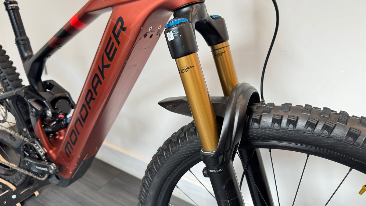 Mondraker Crafty Carbon RR SMALL Electric Bike 800Wh SRAM GX AXS Fox 38 2025 Red/Black RRP £5775