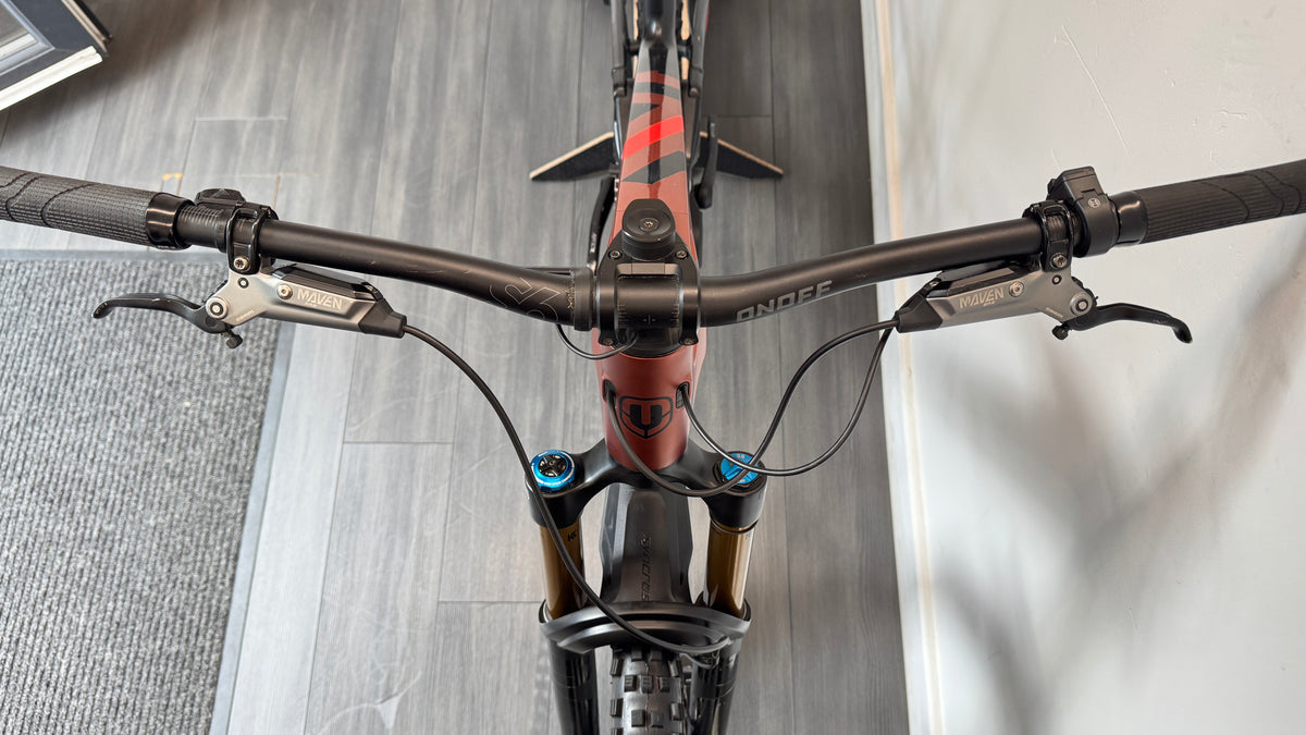 Mondraker Crafty Carbon RR SMALL Electric Bike 800Wh SRAM GX AXS Fox 38 2025 Red/Black RRP £5775