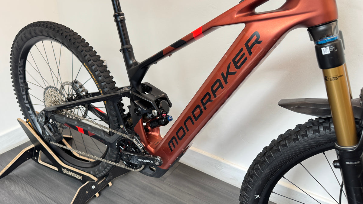 Mondraker Crafty Carbon RR SMALL Electric Bike 800Wh SRAM GX AXS Fox 38 2025 Red/Black RRP £5775
