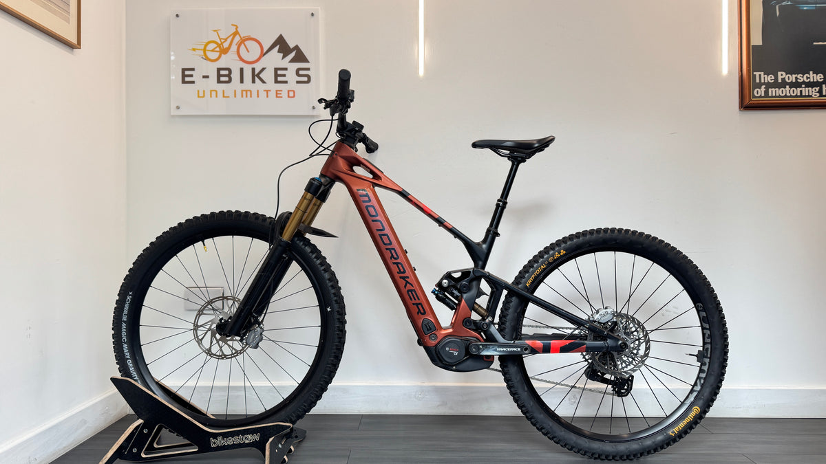 Mondraker Crafty Carbon RR SMALL Electric Bike 800Wh SRAM GX AXS Fox 38 2025 Red/Black RRP £5775