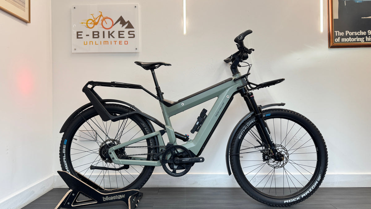 Riese and Muller Superdelite GT Rohloff Belt Drive 51cm MEDIUM Bosch Nyon 1125Wh Electric Bike Tundra Grey Matt