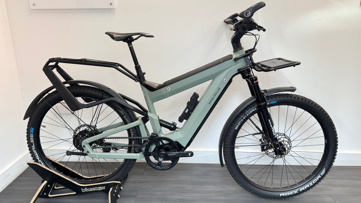 Riese and Muller Superdelite GT Rohloff Belt Drive 51cm MEDIUM Bosch Nyon 1125Wh Electric Bike Tundra Grey Matt