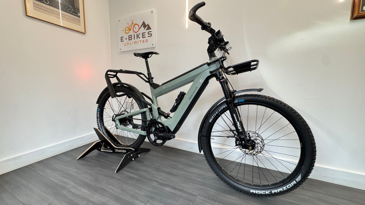 Riese and Muller Superdelite GT Rohloff Belt Drive 51cm MEDIUM Bosch Nyon 1125Wh Electric Bike Tundra Grey Matt