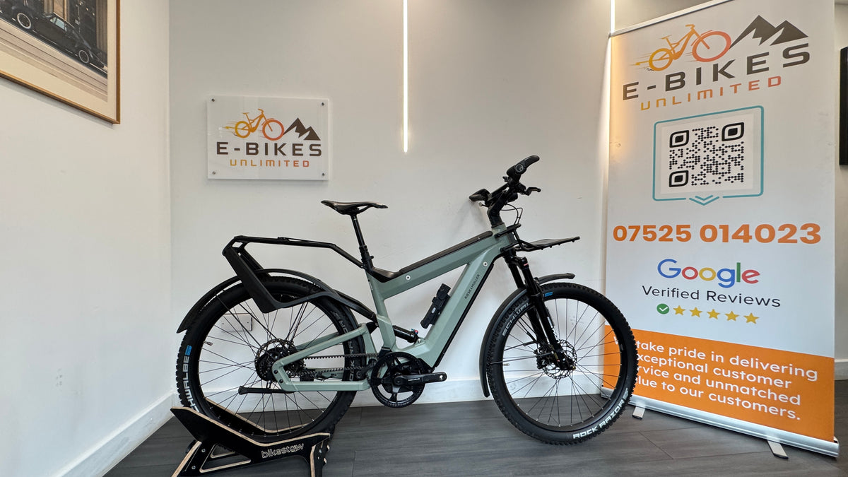 Riese and Muller Superdelite GT Rohloff Belt Drive 51cm MEDIUM Bosch Nyon 1125Wh Electric Bike Tundra Grey Matt
